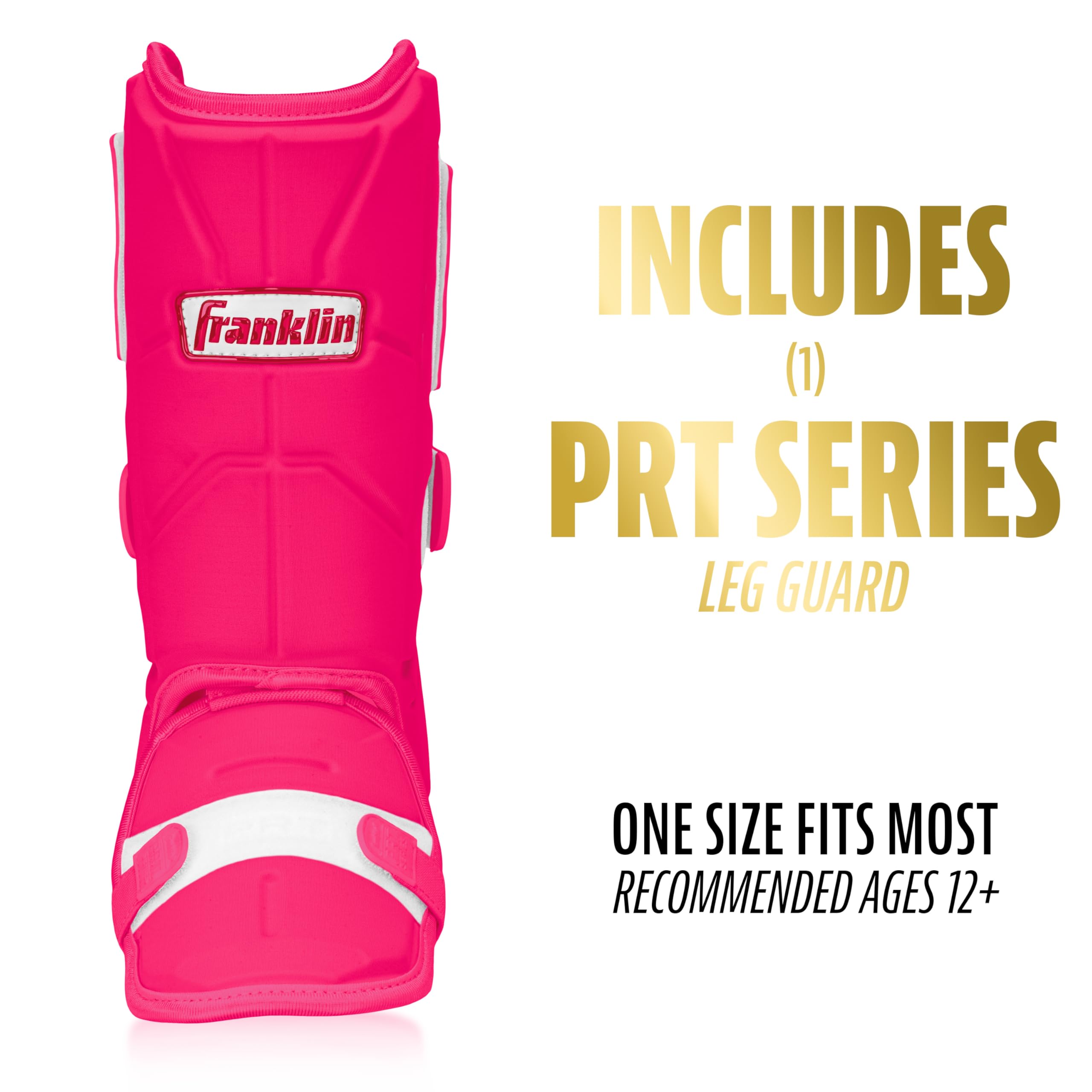 Foto 7 | Protector De Piernas Franklin Sports Prt Series De Béisbol Para Adultos, Color Rosa - Venta Internacional.