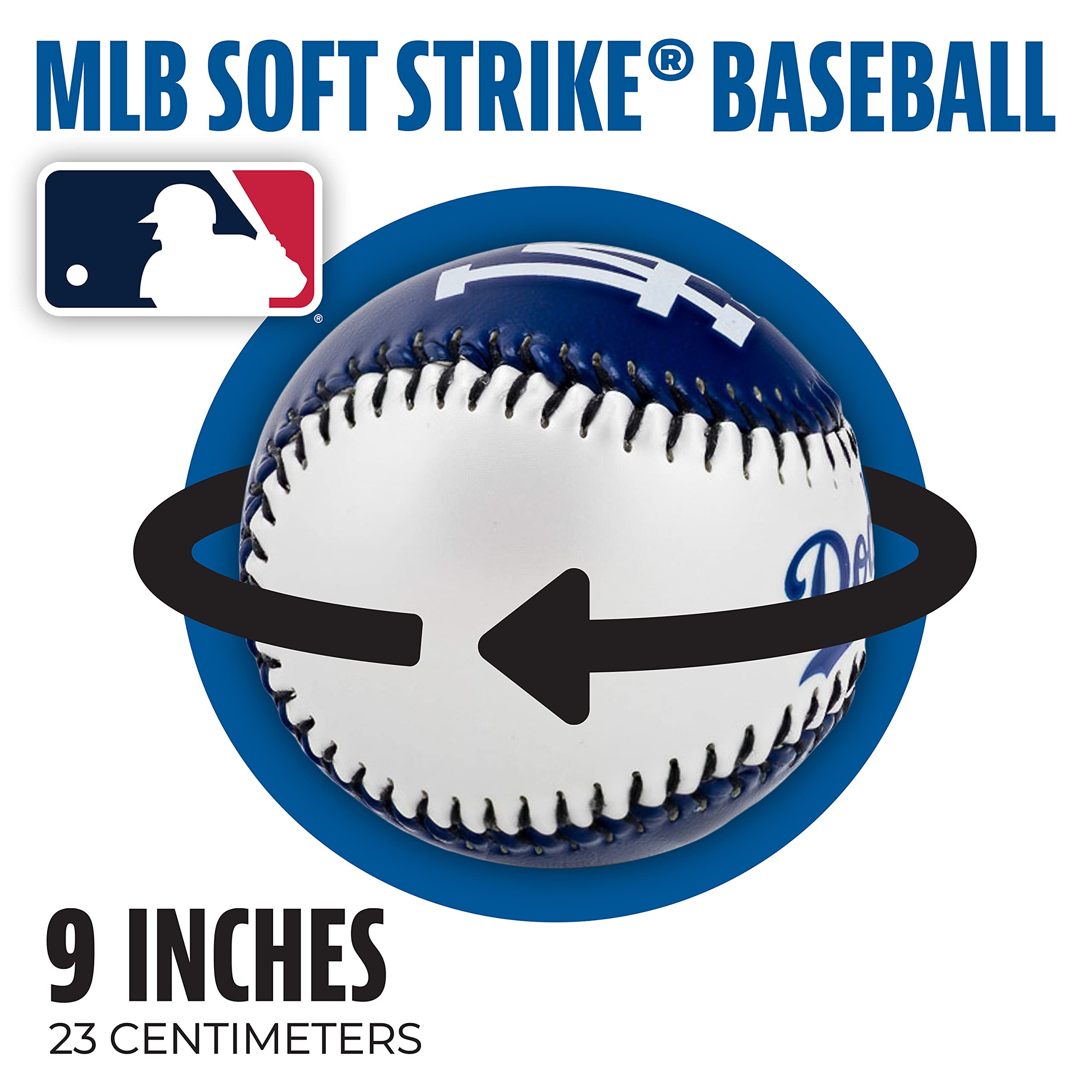 Foto 2 | Béisbol Franklin Sports Equipo De La Mlb De Los Dodgers De Los Ángeles - Venta Internacional.