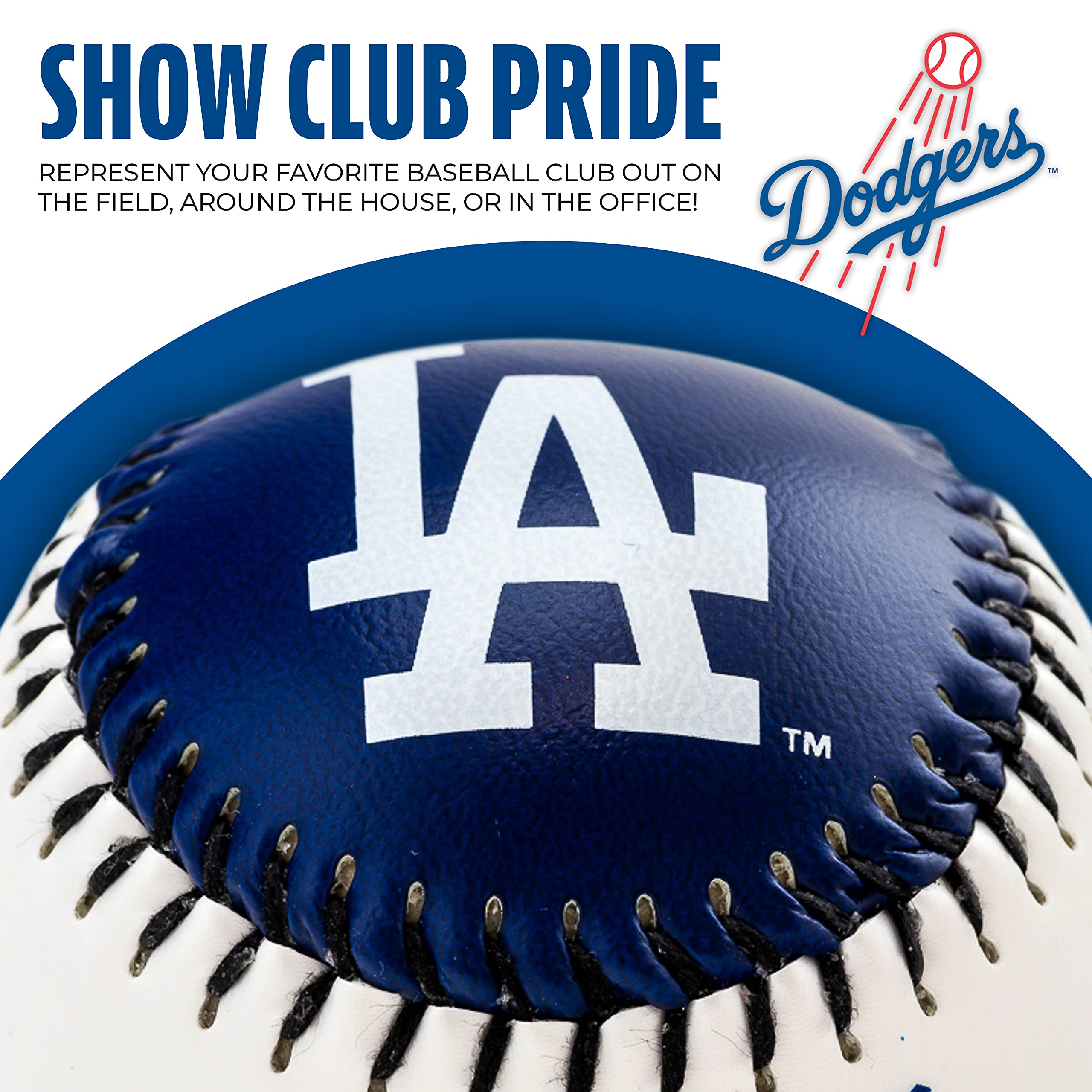 Foto 4 | Béisbol Franklin Sports Equipo De La Mlb De Los Dodgers De Los Ángeles - Venta Internacional.