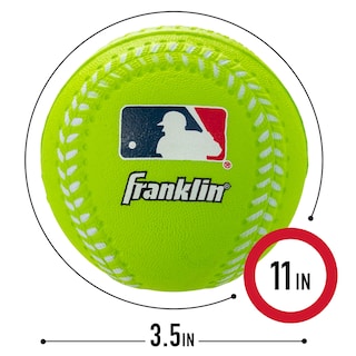 Foto 2 | Pelota De Béisbol De Espuma De Gran Tamaño Franklin Sports Para Niños De Más De 3 Años - Venta Internacional.