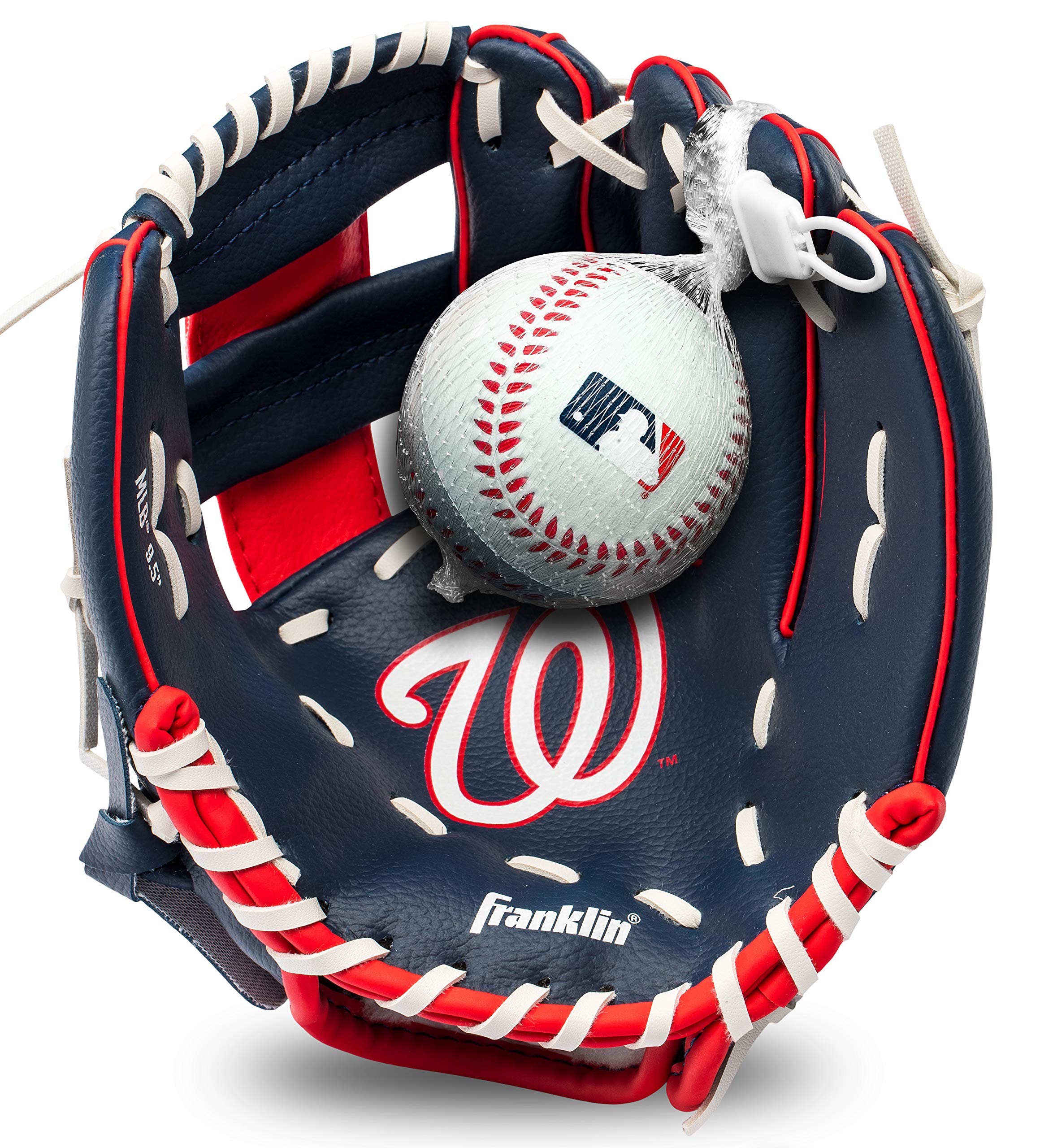 Foto 2 pulgar | Set De Guantes Y Pelota De Teeball Franklin Sports Mlb 9.5 Para Niños - Venta Internacional.