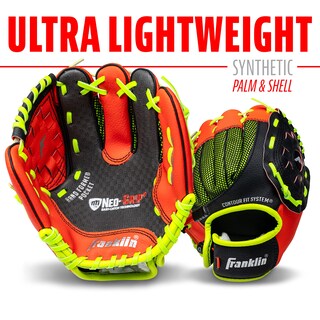 Foto 4 | Guante De Béisbol Franklin Sports Neogrip Kids Red 9.0 - Venta Internacional.