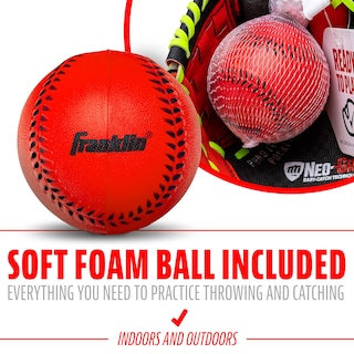 Foto 5 | Guante De Béisbol Franklin Sports Neogrip Kids Red 9.0 - Venta Internacional.