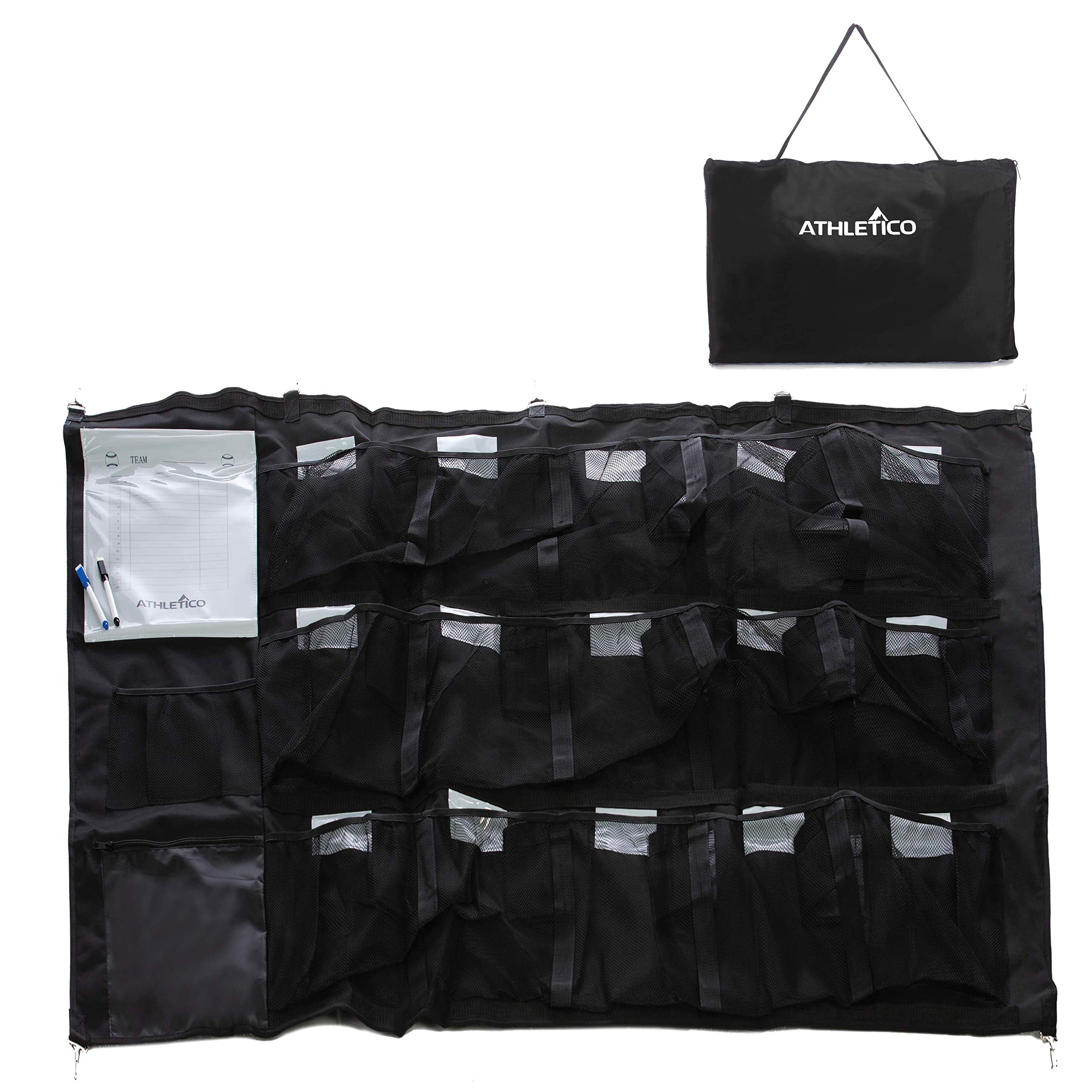 Foto 7 pulgar | Dugout Organizer Athletico Para 15 Jugadores Con Funda Para Colgar El Casco - Venta Internacional.