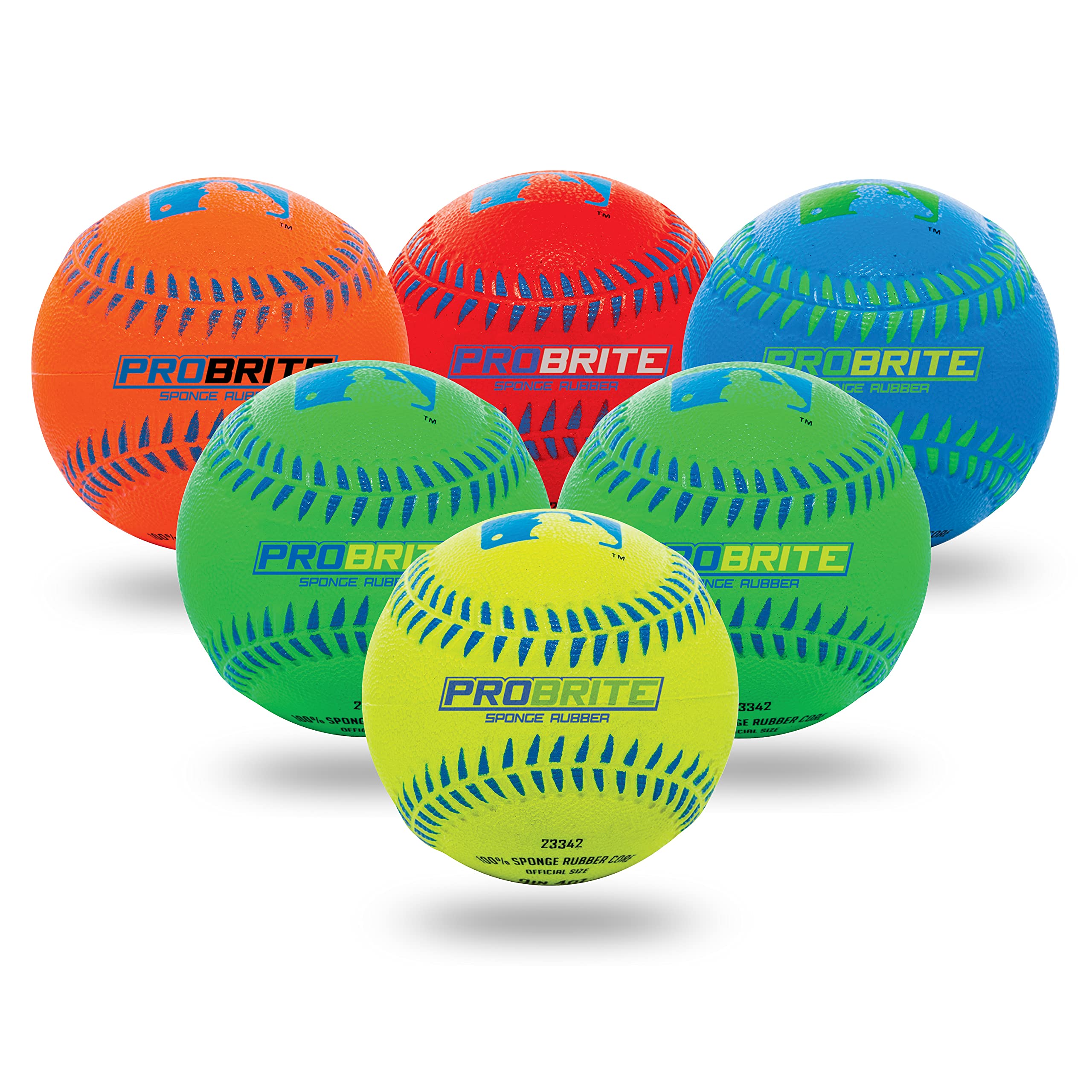 Teeball Franklin Sports Pro Brite Neon Rubber Mlb Youth - Venta Internacional. $664