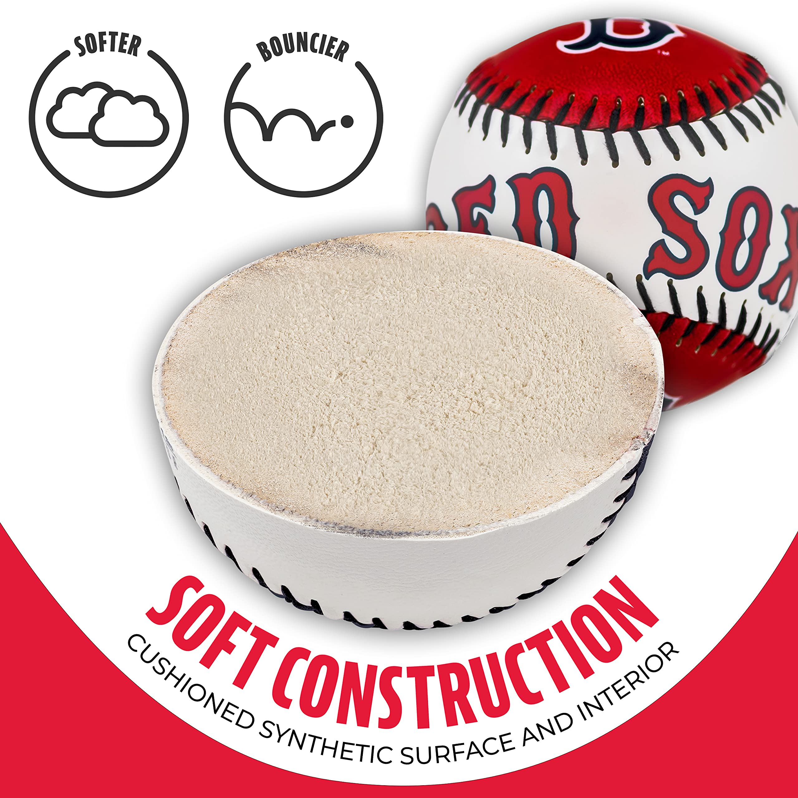 Foto 4 pulgar | Equipo De Béisbol Franklin Sports Boston Red Sox Mlb Para Niños - Venta Internacional.