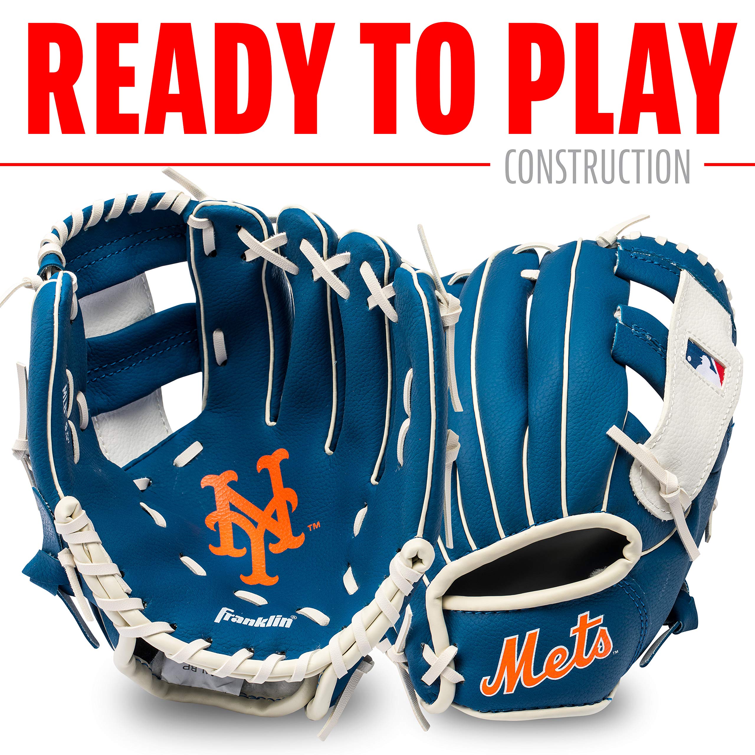 Foto 2 | Set De Guantes Y Pelota De Teeball Franklin Sports Mlb Kids 9.5 - Venta Internacional.