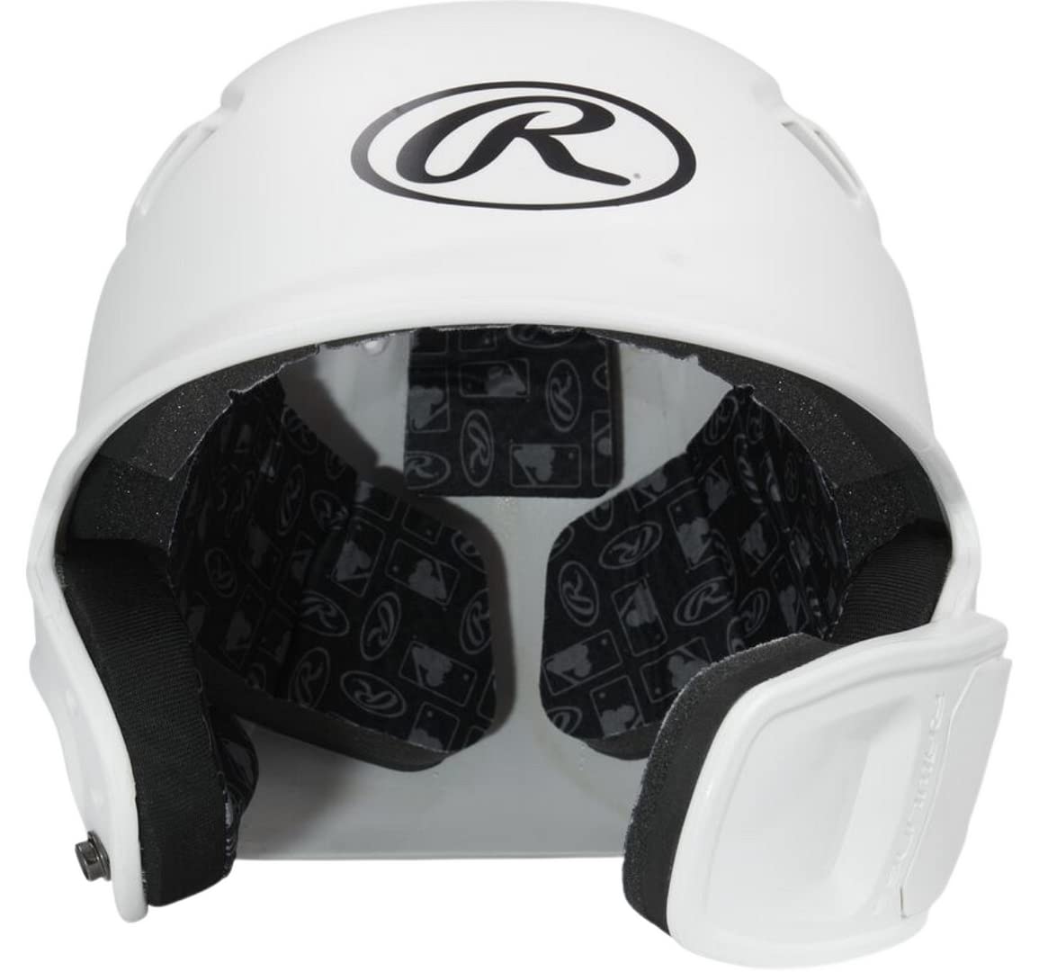 Foto 3 pulgar | Casco De Bateo Rawlings R16 Reversible Ext Junior Blanco - Venta Internacional.