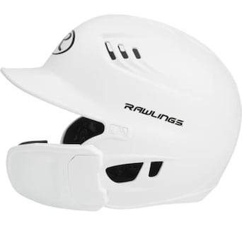 Foto 3 | Casco De Bateo Rawlings R16 Reversible Ext Junior Blanco - Venta Internacional.
