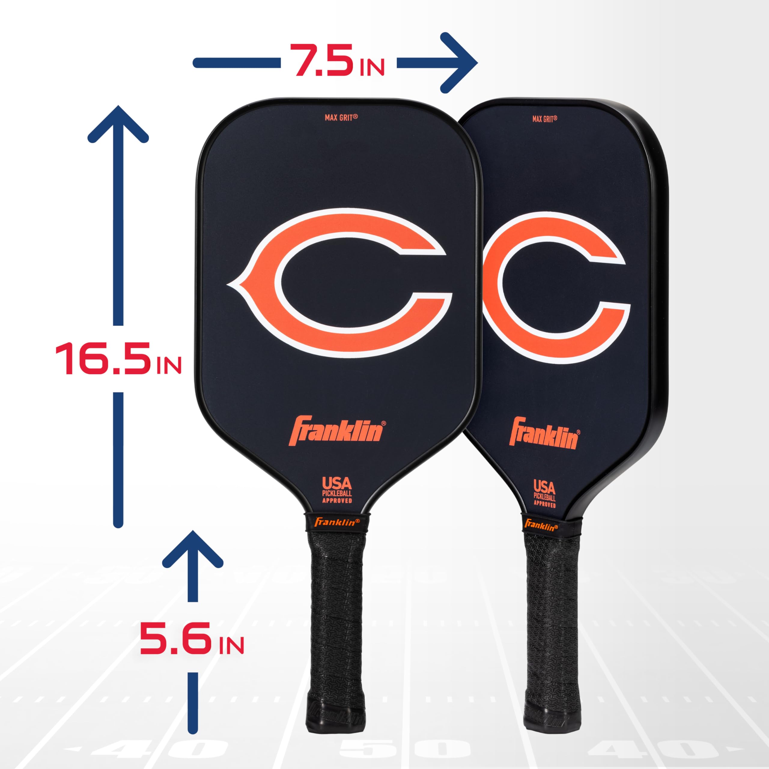 Foto 2 | Pickleball Paddle Franklin Sports Nfl Chicago Bears - Venta Internacional.