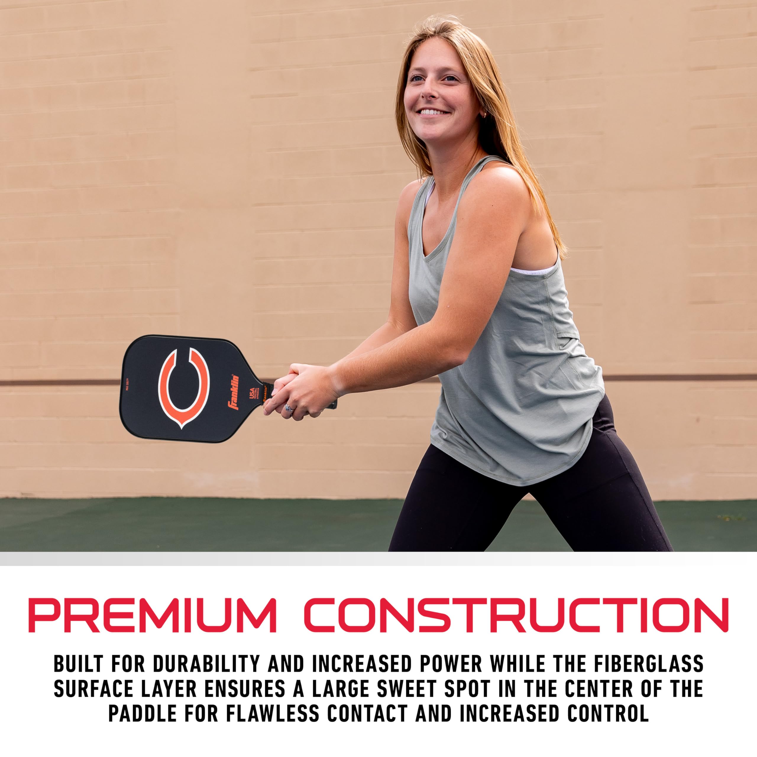 Foto 6 pulgar | Pickleball Paddle Franklin Sports Nfl Chicago Bears - Venta Internacional.
