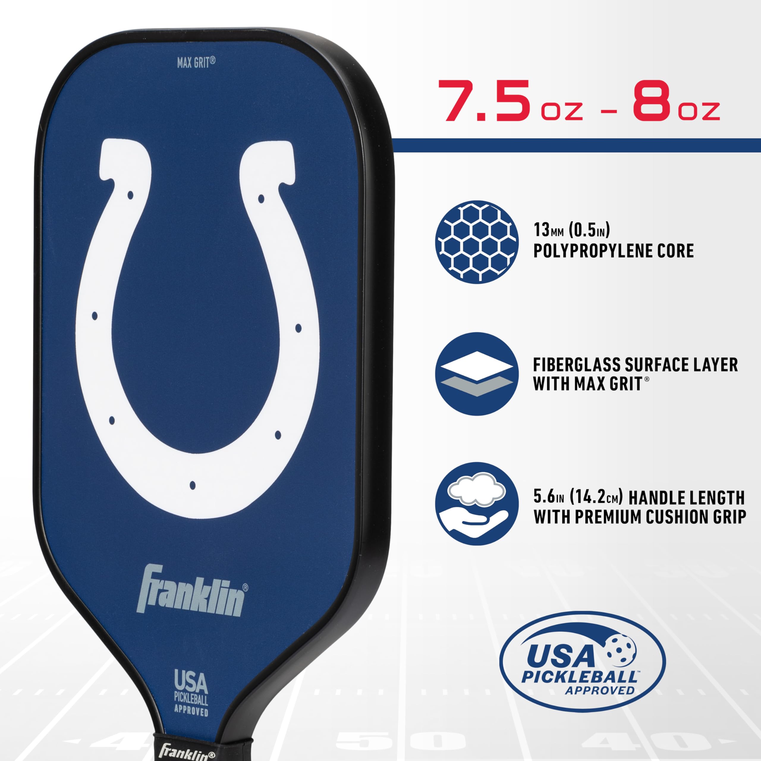 Foto 3 | Pickleball Paddle Franklin Sports Nfl Indianapolis Colts - Venta Internacional.