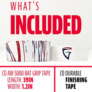 Foto 6 | Cinta Adhesiva Para Bate De Béisbol Franklin Sports Gator Grip Aw5000 - Venta Internacional.