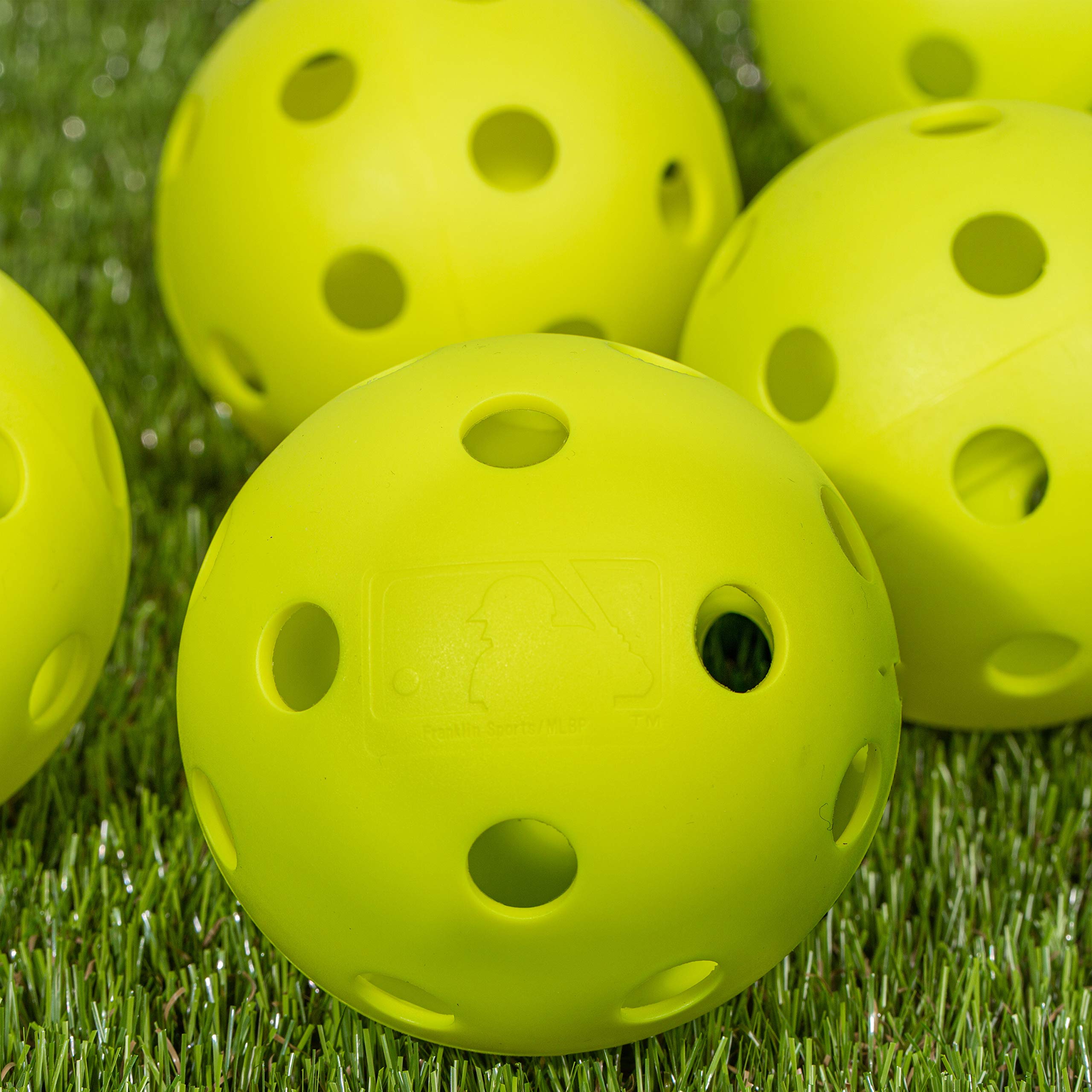 Foto 7 pulgar | Pelotas De Softball De Plástico Franklin Sports Mlb 90 Mm, Tamaño Oficial - Venta Internacional.