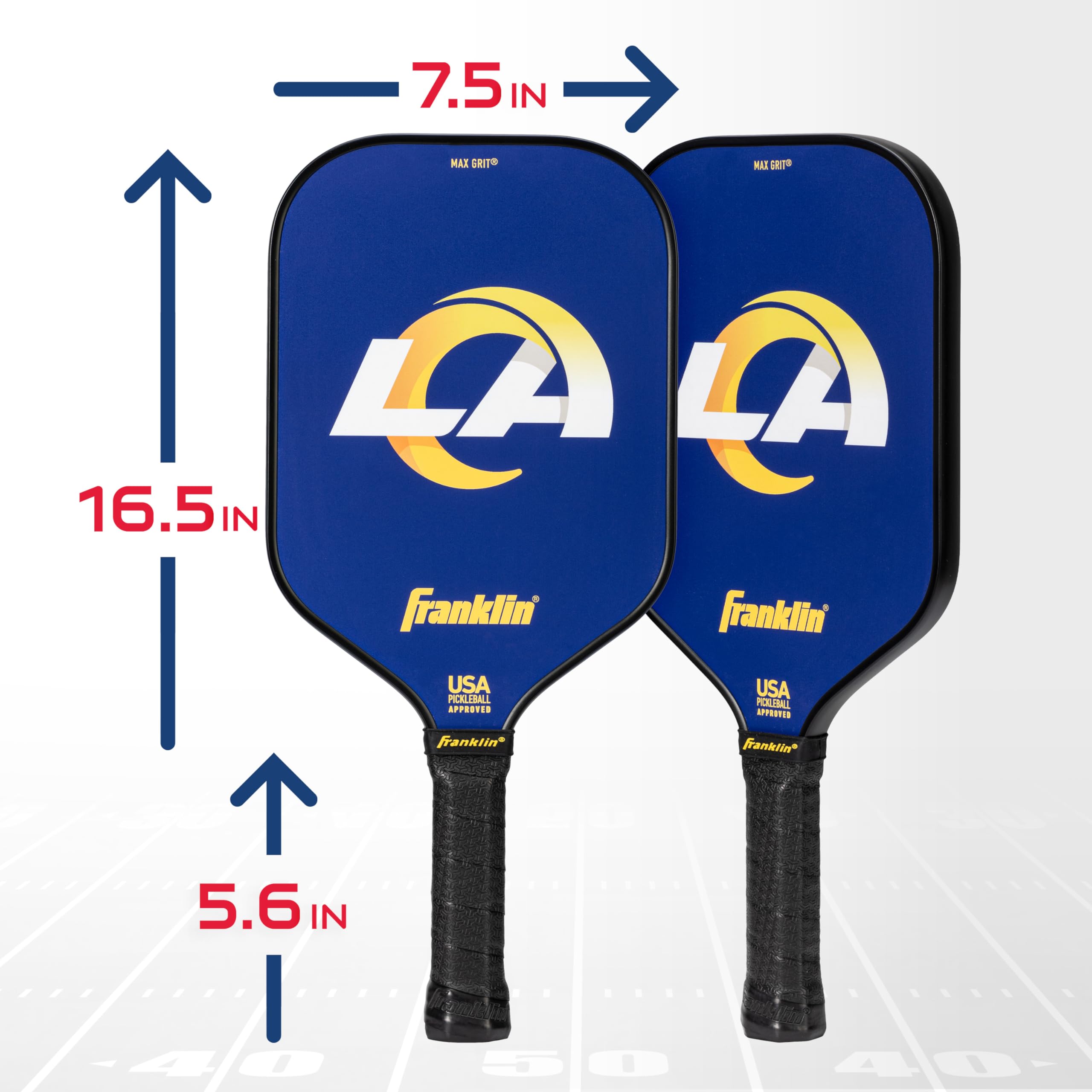 Foto 3 pulgar | Pickleball Paddle, Oficial De Franklin Sports Nfl La Rams - Venta Internacional.