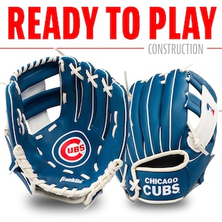 Foto 2 | Set De Guantes Y Pelota Teeball Franklin Sports Mlb Cubs 9.5 - Venta Internacional.