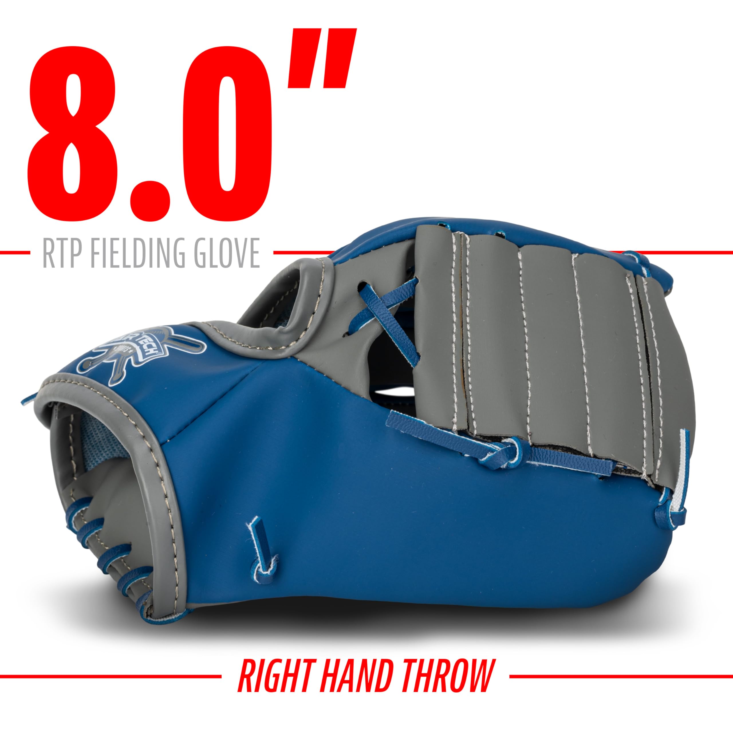 Foto 3 pulgar | Juego De Guantes De Béisbol Y Pelota Franklin Sports Stiktek De 8 Pulgadas - Venta Internacional.