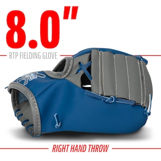 Foto 2 | Juego De Guantes De Béisbol Y Pelota Franklin Sports Stiktek De 8 Pulgadas - Venta Internacional.