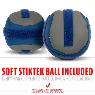 Foto 5 | Juego De Guantes De Béisbol Y Pelota Franklin Sports Stiktek De 8 Pulgadas - Venta Internacional.