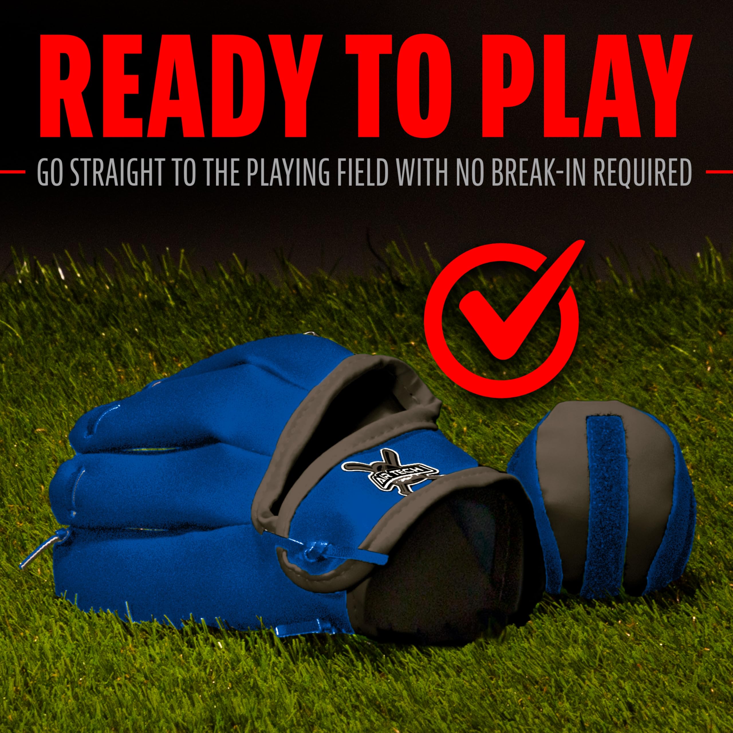 Foto 7 pulgar | Juego De Guantes De Béisbol Y Pelota Franklin Sports Stiktek De 8 Pulgadas - Venta Internacional.