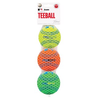 Foto 7 | Teeball Franklin Sports Pro Brite Neon Rubber Mlb Youth - Venta Internacional.