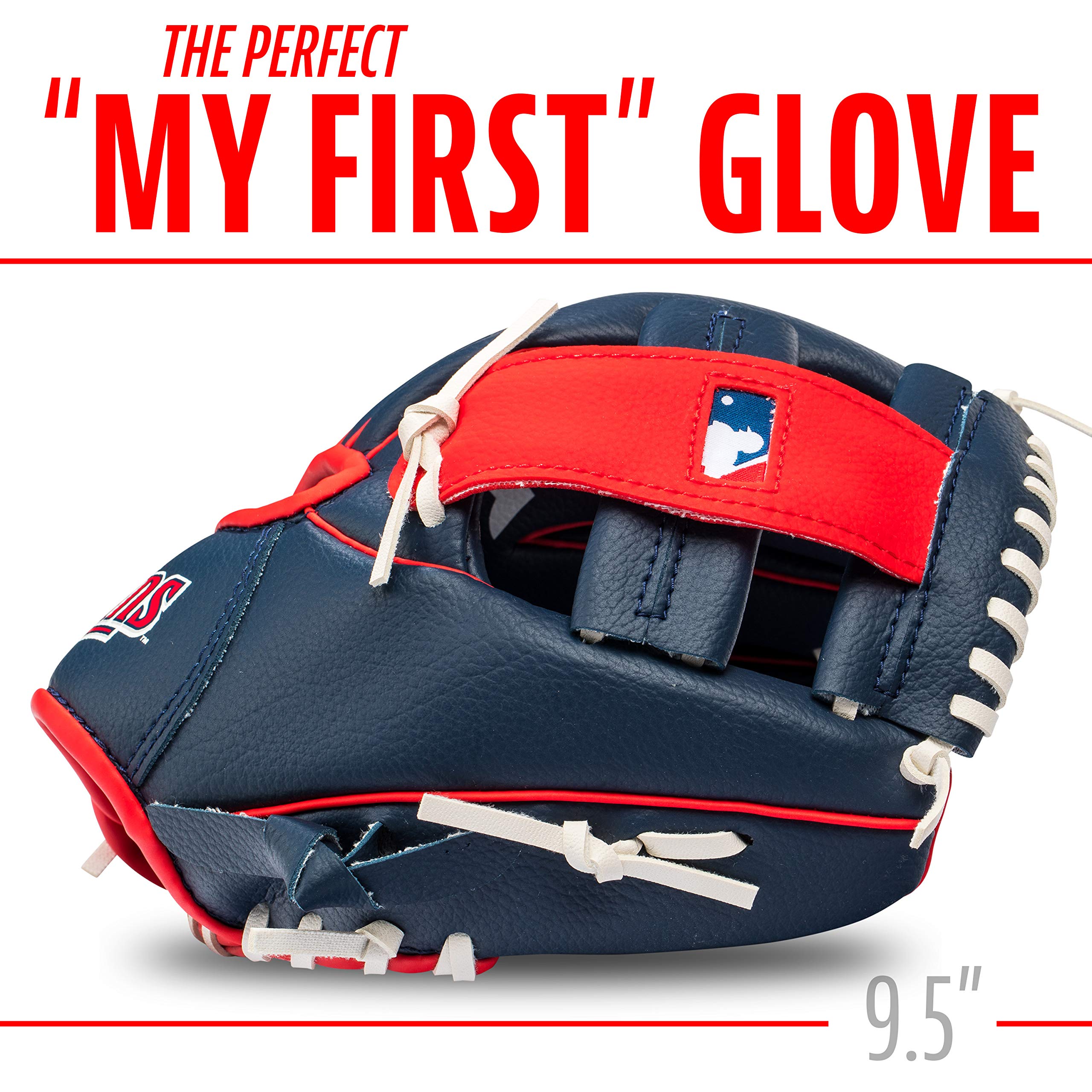Foto 2 | Set De Guantes Y Pelota De Teeball Franklin Sports Mlb Kids 9.5 - Venta Internacional.