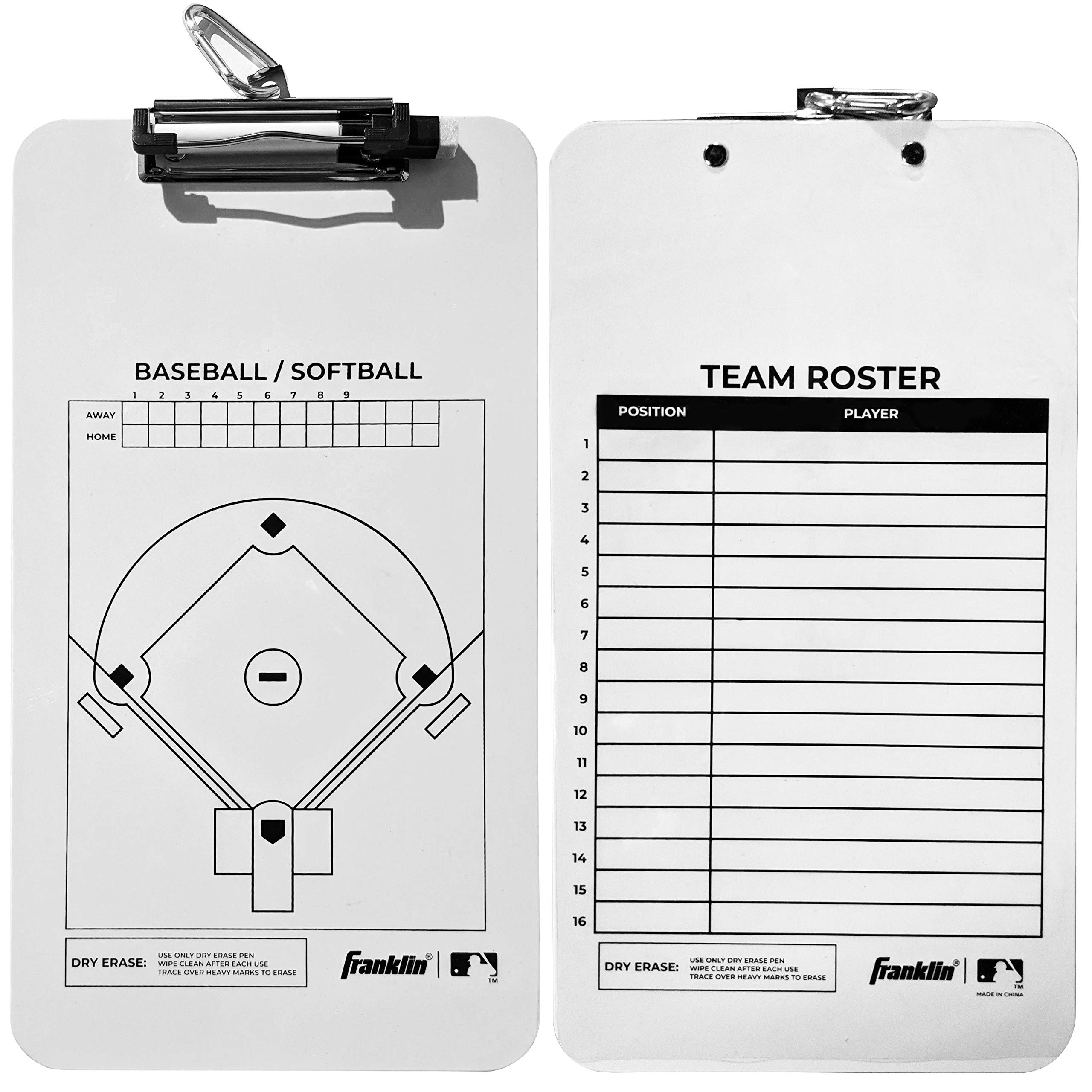 Foto 8 pulgar | Portapapeles De Entrenamiento Franklin Sports Mlb Baseball + Softbol - Venta Internacional.