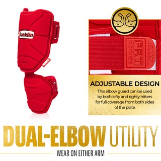 Foto 4 | Protector De Codo Franklin Sports Prt Series Para Adultos, Béisbol Rojo - Venta Internacional.