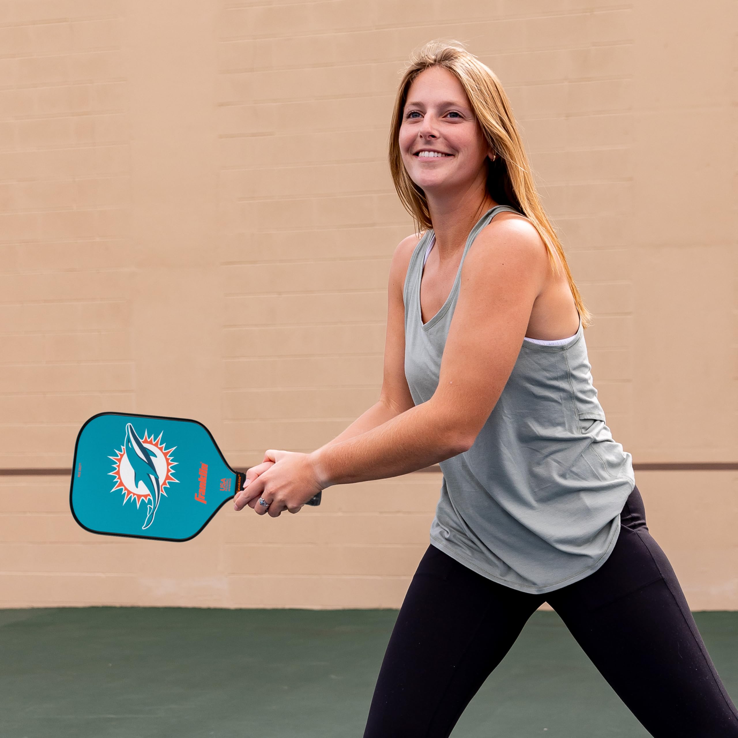Foto 6 pulgar | Pickleball Paddle Franklin Sports Nfl Miami Dolphins - Venta Internacional.