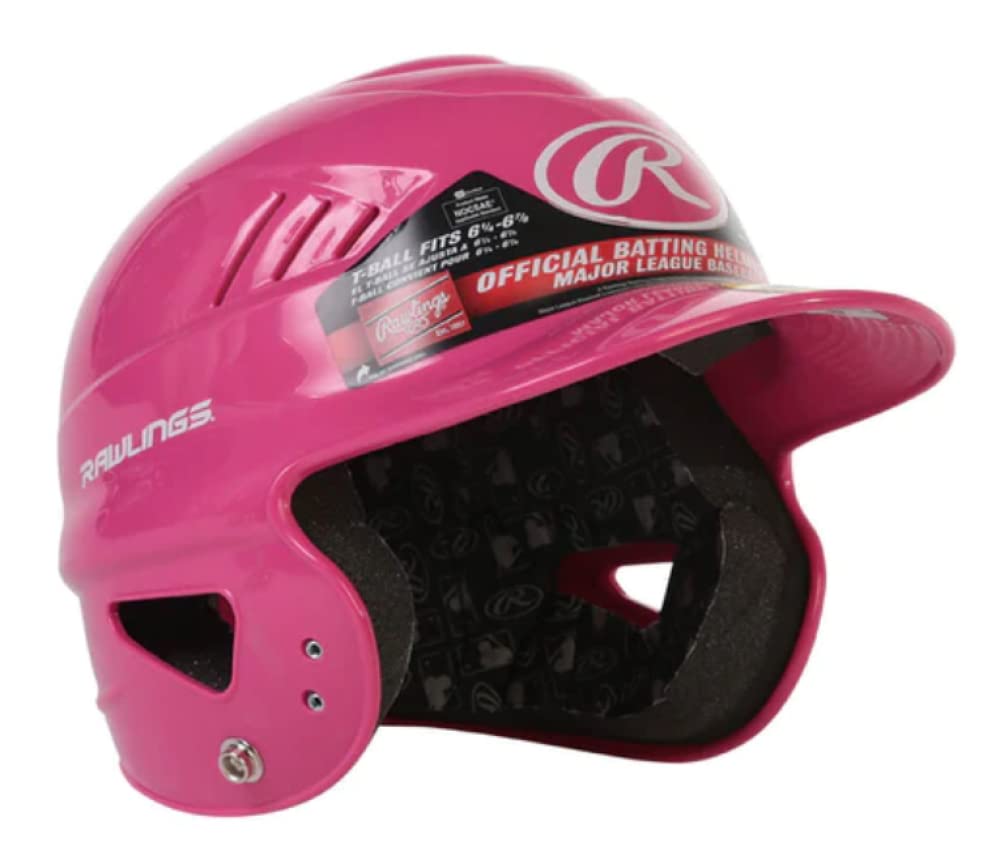 Foto 2 | Casco De Bateo Rawlings Coolflo T-ball Rosa 15,9-17,5 Cm - Venta Internacional.
