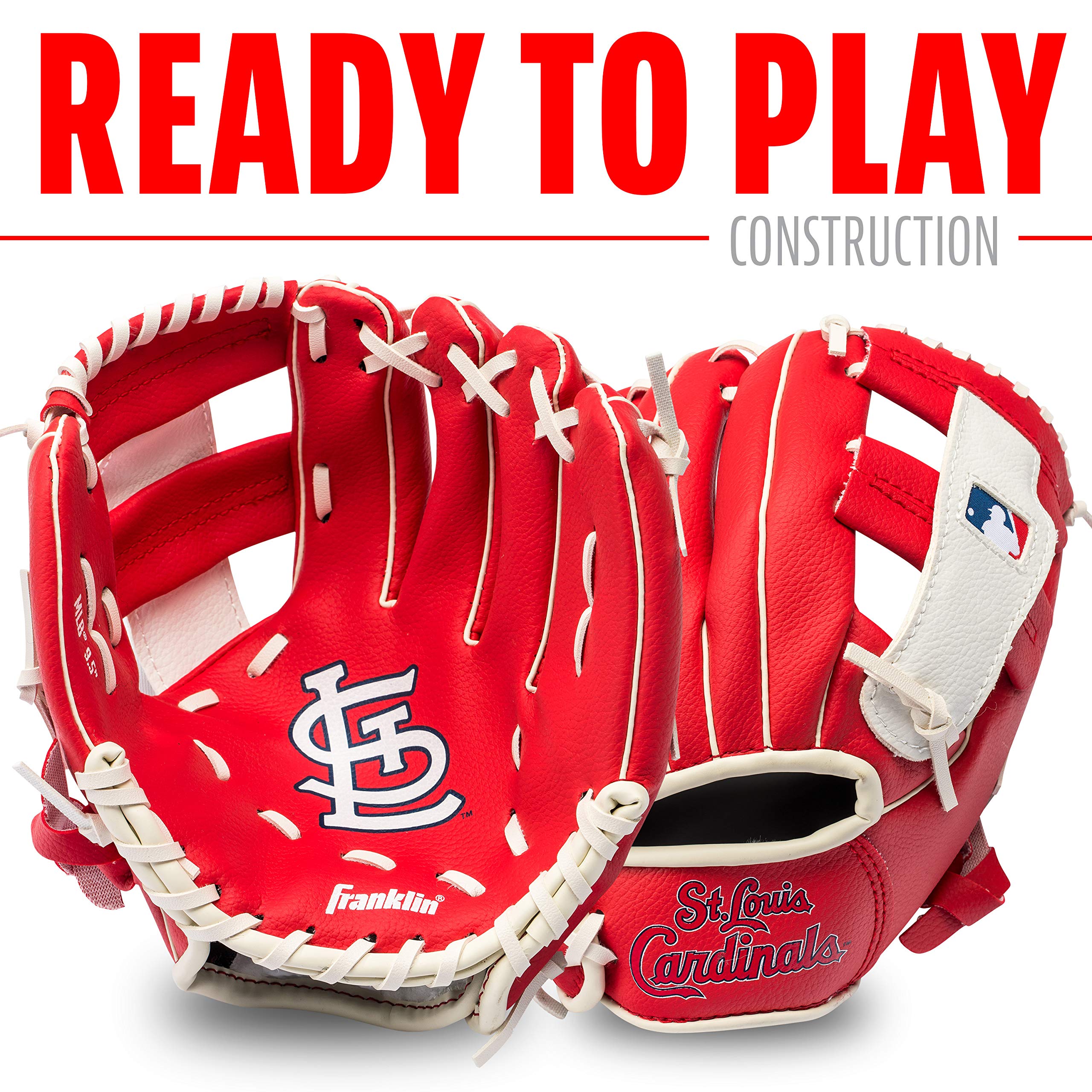 Foto 3 pulgar | Set De Guantes Y Pelota De Teeball Franklin Sports Mlb Kids 9.5 - Venta Internacional.