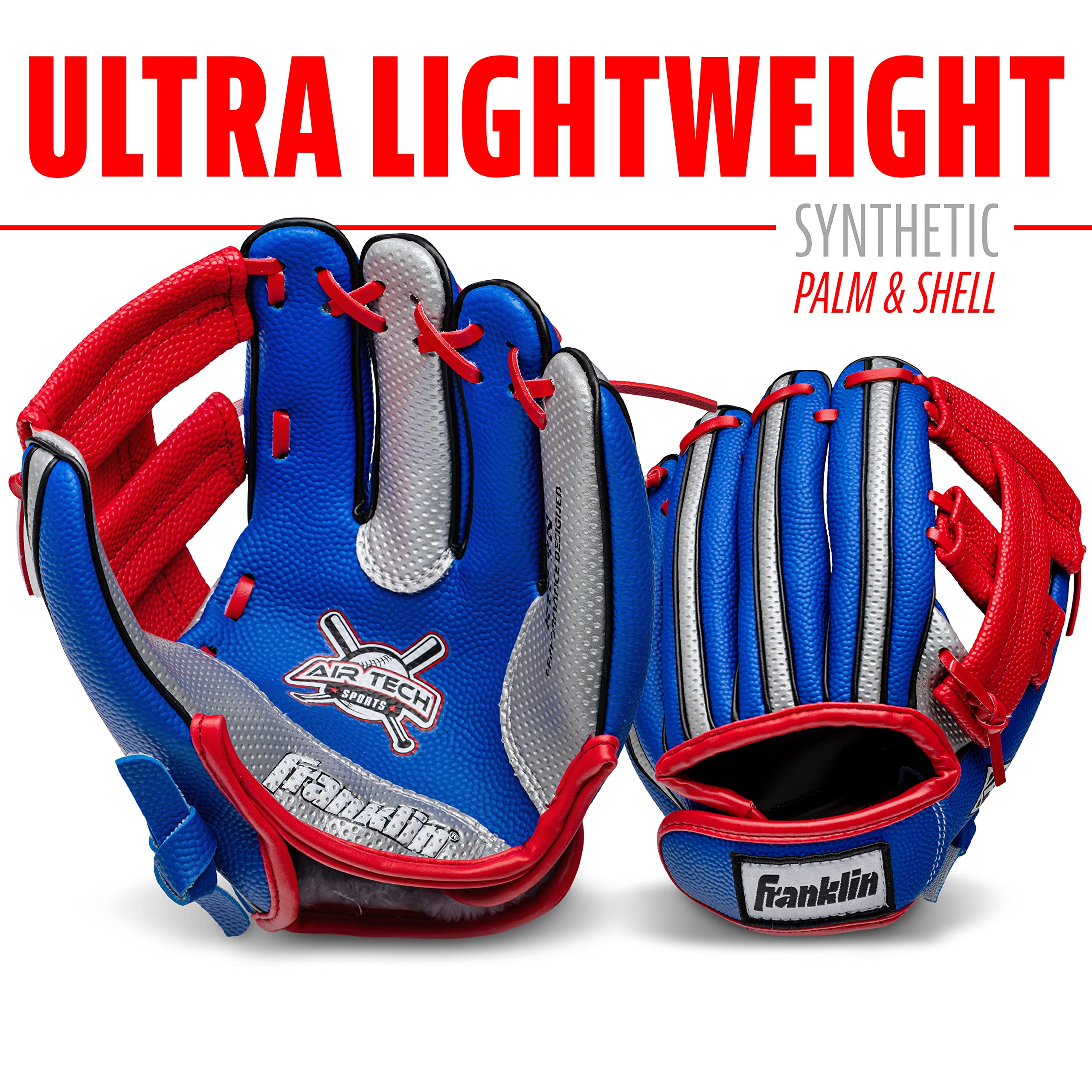 Foto 5 pulgar | Juego De Guantes De Béisbol Franklin Sports Air Tech Youth 9 Years - Venta Internacional.
