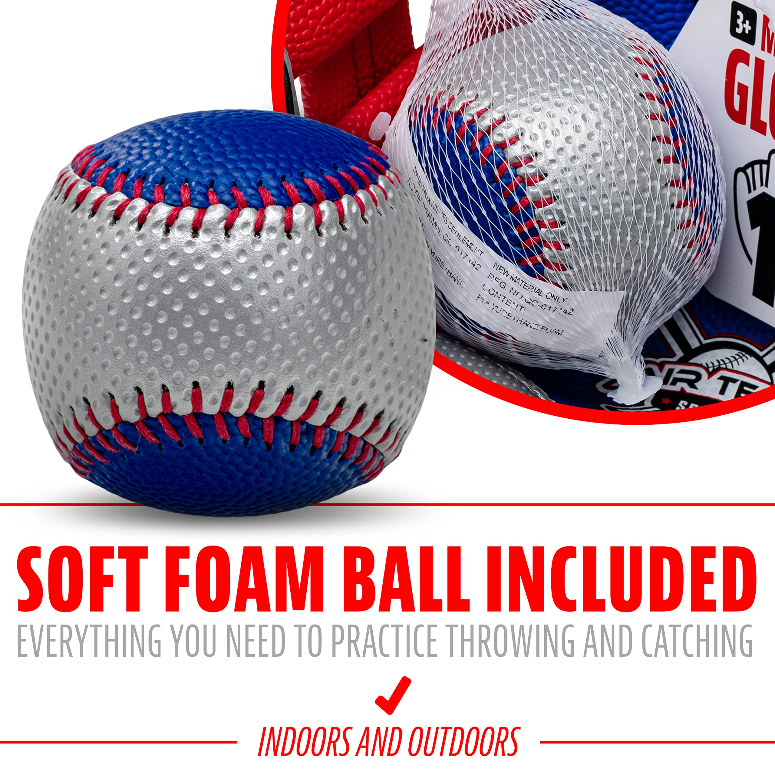 Foto 6 pulgar | Juego De Guantes De Béisbol Franklin Sports Air Tech Youth 9 Years - Venta Internacional.