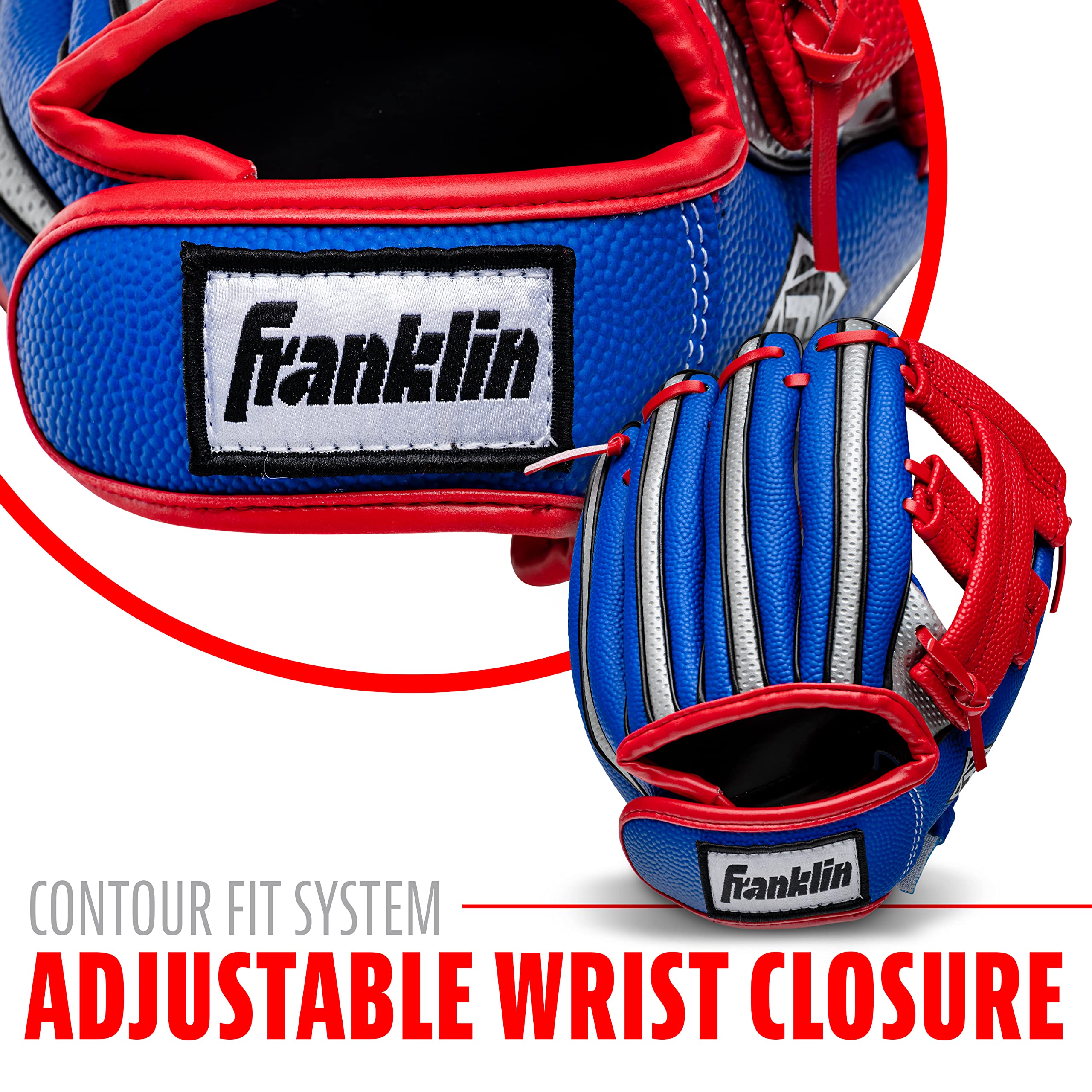 Foto 7 pulgar | Juego De Guantes De Béisbol Franklin Sports Air Tech Youth 9 Years - Venta Internacional.