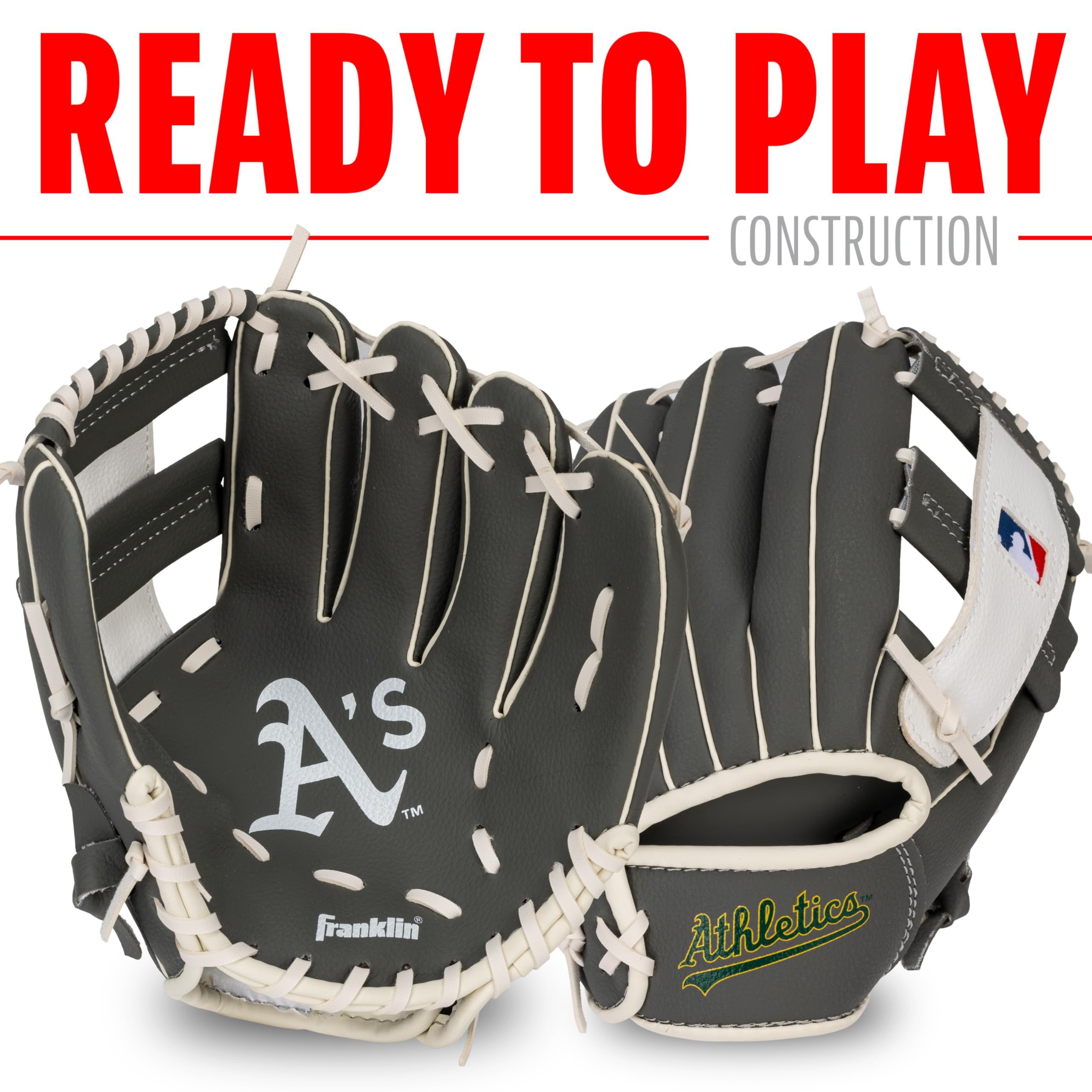 Foto 4 pulgar | Set De Guantes Y Pelota De Teeball Franklin Sports Mlb 9.5 Para Niños - Venta Internacional.