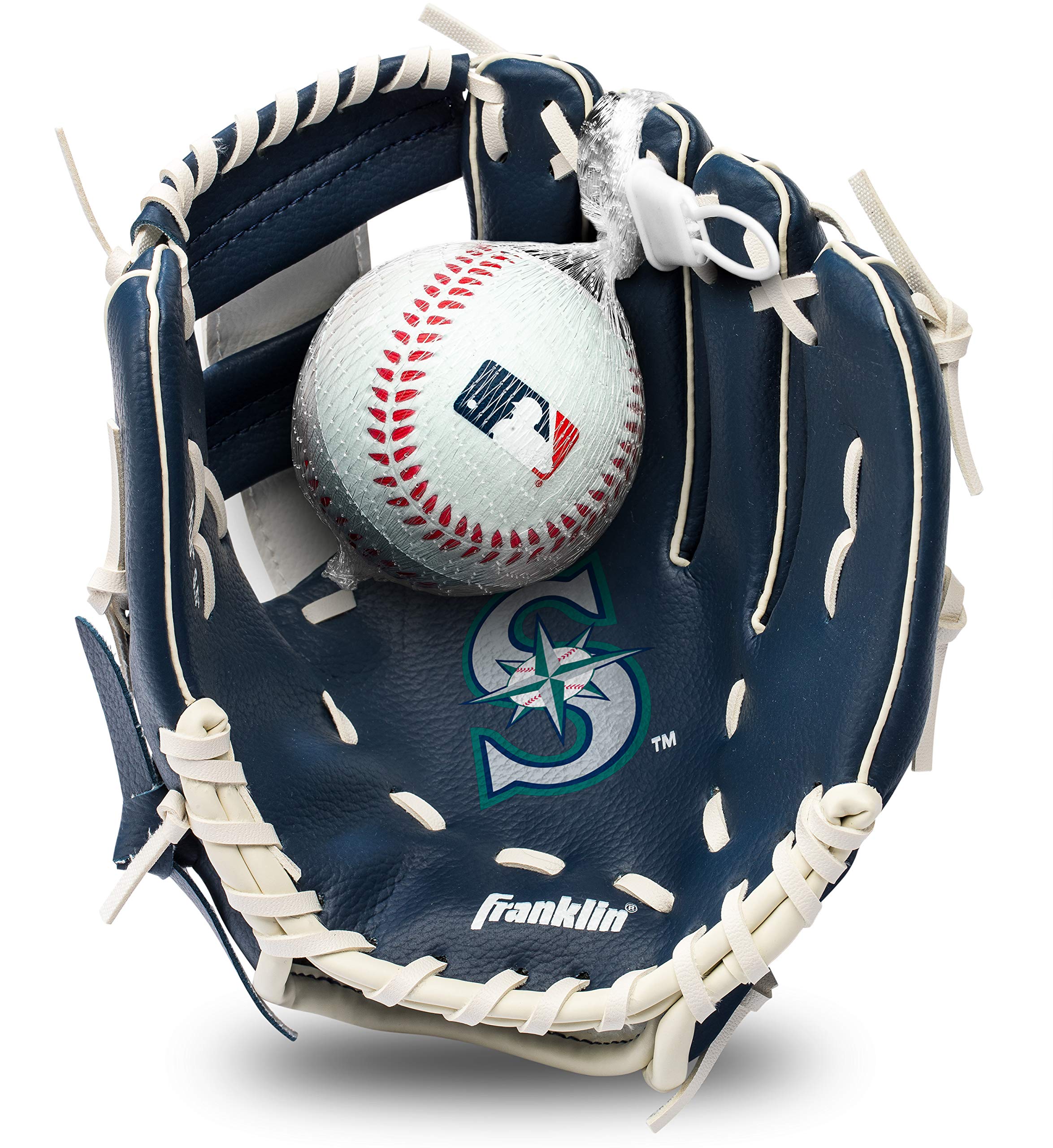 Foto 2 pulgar | Set De Guantes Y Pelota De Teeball Franklin Sports Mlb 9.5 Para Niños - Venta Internacional.