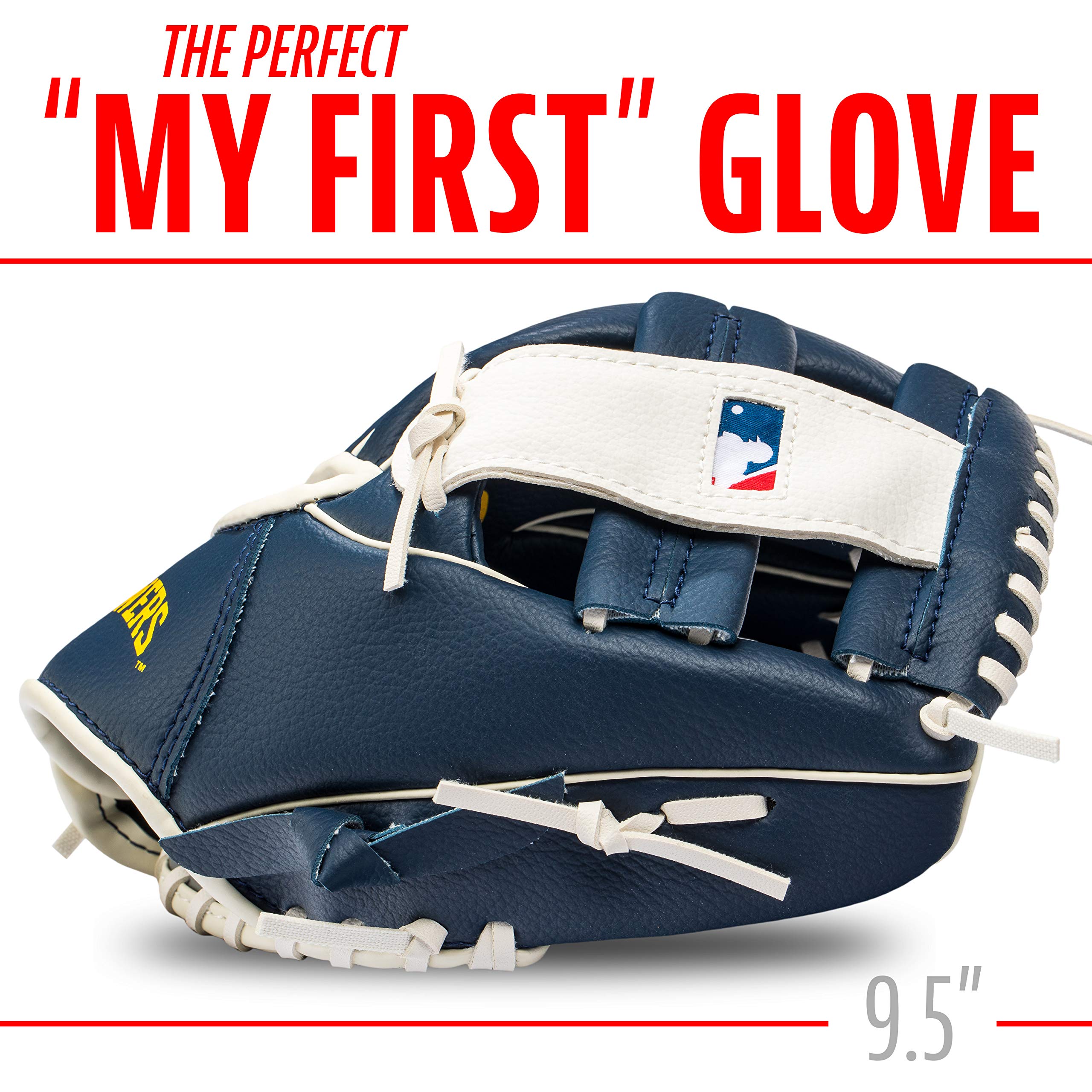 Foto 4 pulgar | Set De Guantes Y Pelota Teeball Franklin Sports Mlb 9.5 Milwaukee - Venta Internacional.