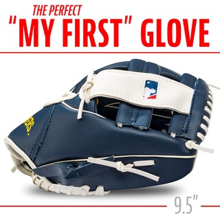Foto 3 | Set De Guantes Y Pelota Teeball Franklin Sports Mlb 9.5 Milwaukee - Venta Internacional.