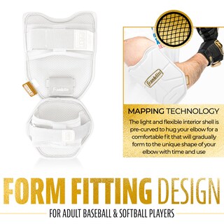 Foto 6 | Protector De Codo Franklin Sports Serie Prt De Béisbol Para Adultos - Venta Internacional.