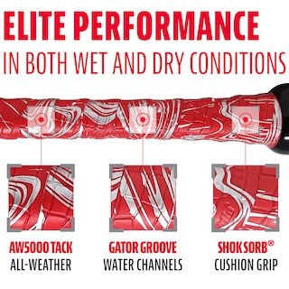 Foto 3 | Cinta Adhesiva Para Bate De Béisbol Franklin Sports Gator Grip Aw5000 - Venta Internacional.