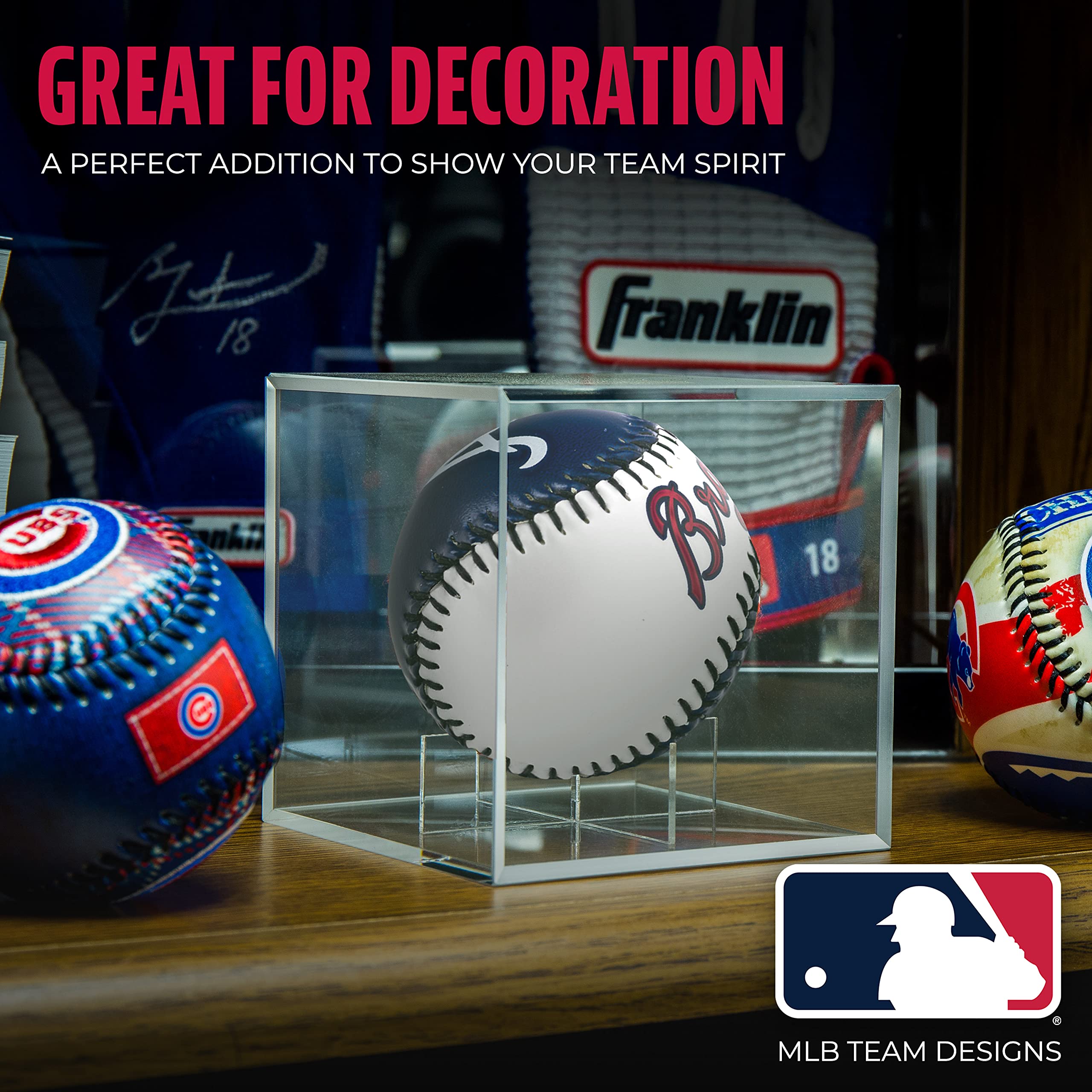 Foto 6 pulgar | Equipo De Béisbol De Juguete Franklin Sports Atlanta Braves De La Mlb - Venta Internacional.