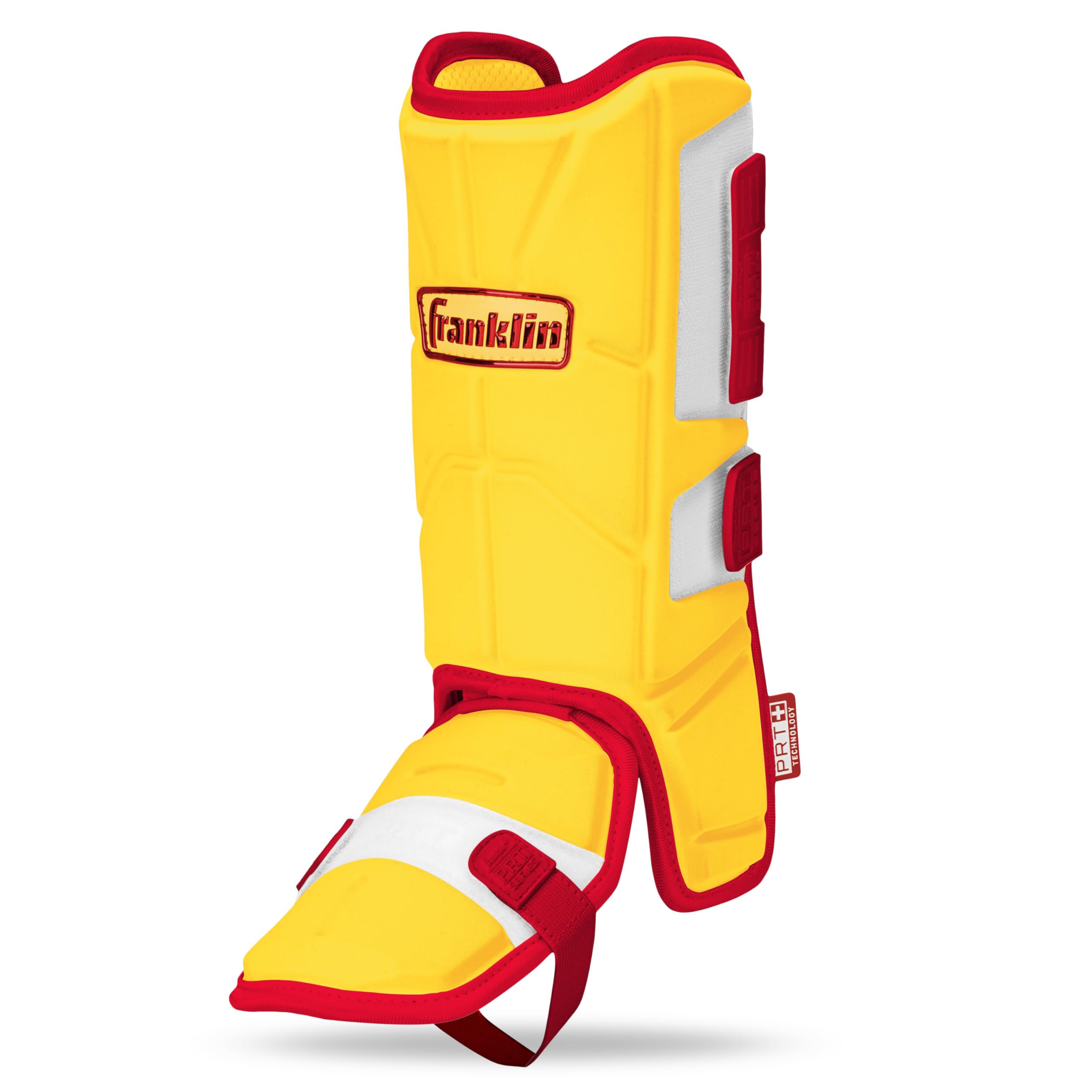 Foto 1 | Protector De Piernas Franklin Sports Prt Series De Béisbol Para Adultos, Color Amarillo/rojo - Venta Internacional.