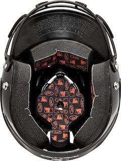 Foto 2 | Casco De Bateo Rawlings Coolflo Negro, Talla Única +, Máscara Facial - Venta Internacional.