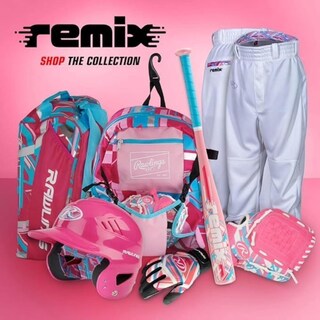 Foto 7 | Guante De Béisbol Rawlings Remix T-ball & Youth 10.5 Pulgadas, Rosa - Venta Internacional.