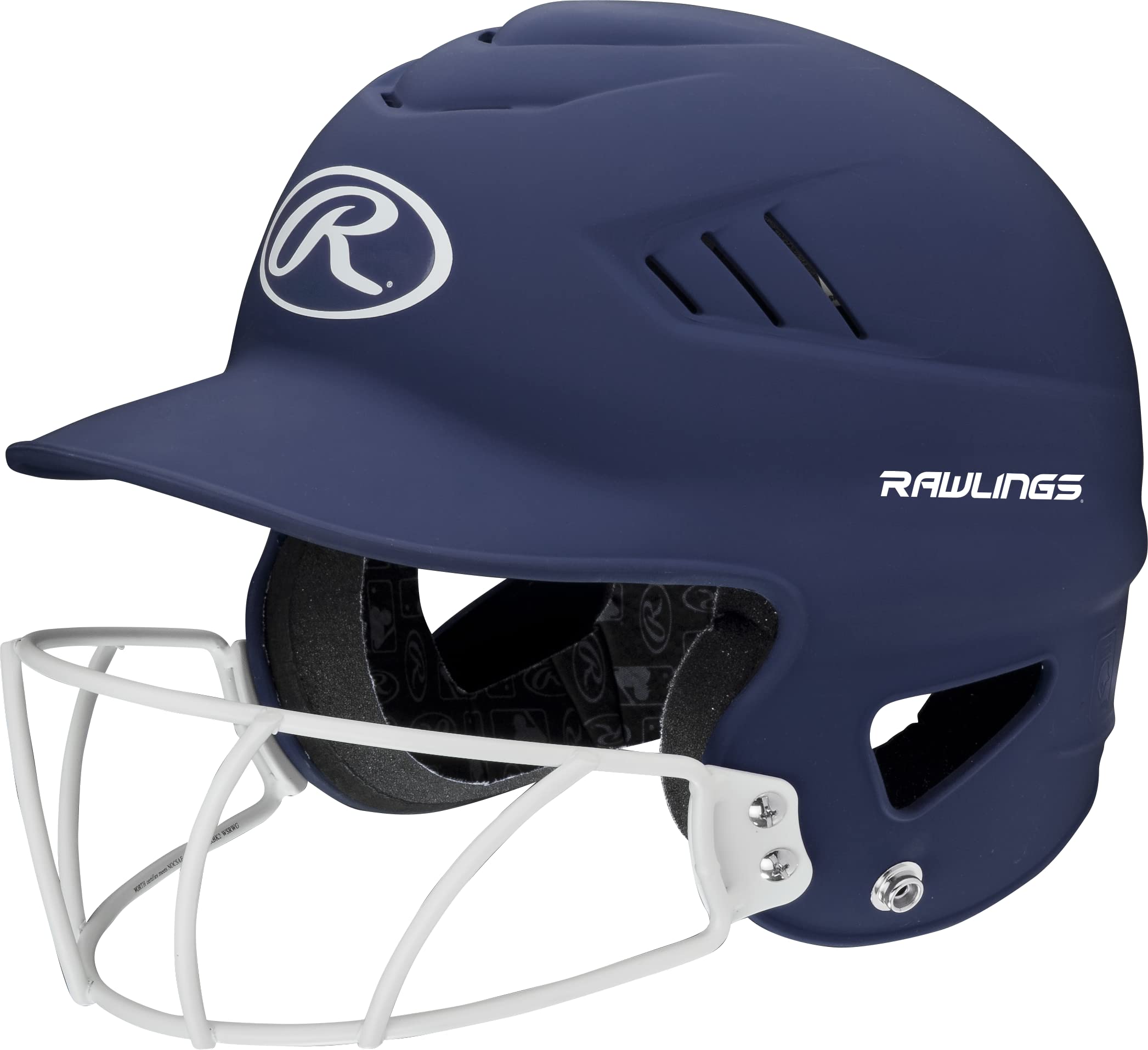 Foto 2 pulgar | Casco De Bateo Rawlings Coolflo Highlighter Matte Navy - Venta Internacional.