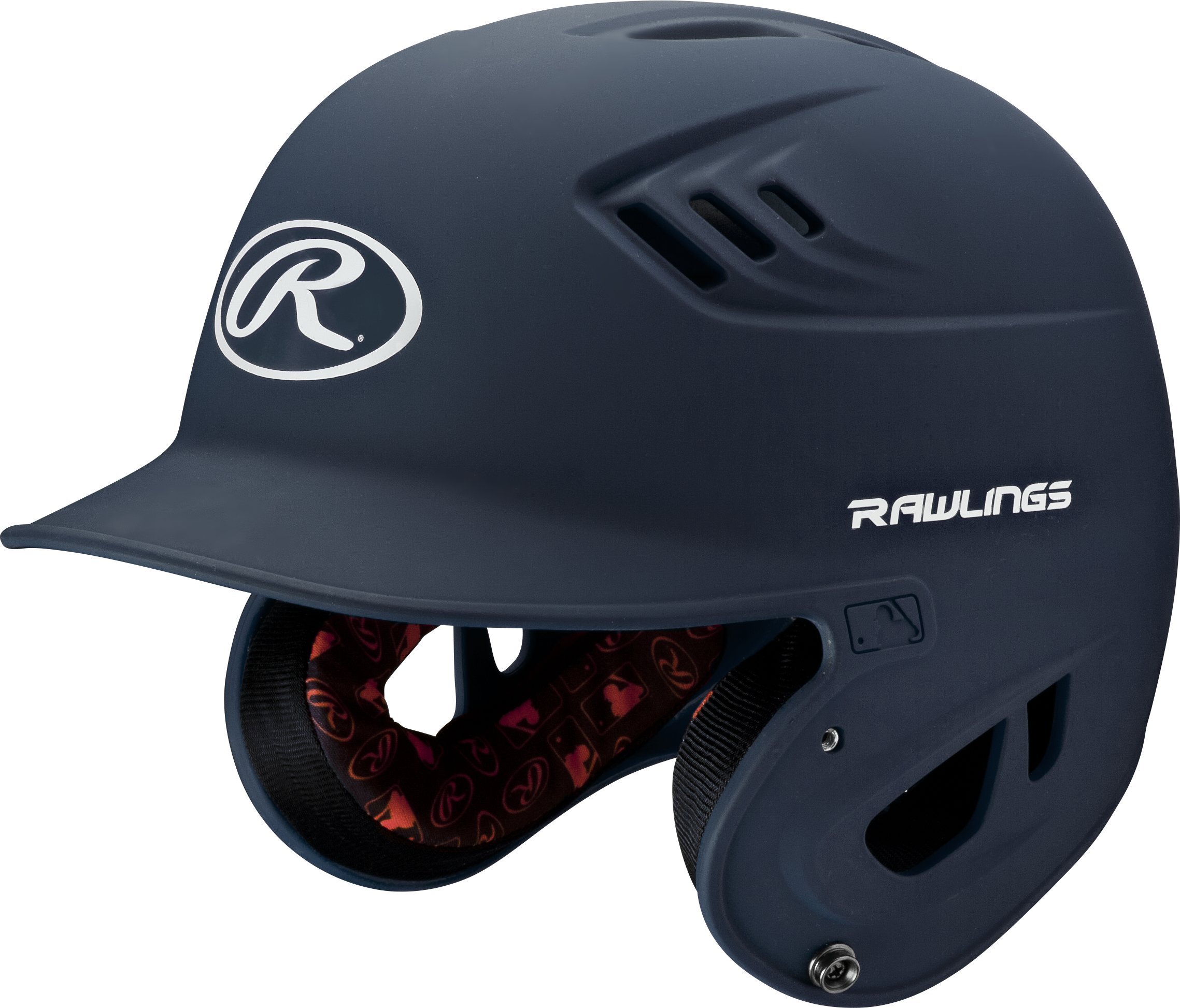 Foto 2 pulgar | Casco De Bateo De Béisbol Rawlings R16 Velo Senior Matte Navy - Venta Internacional.