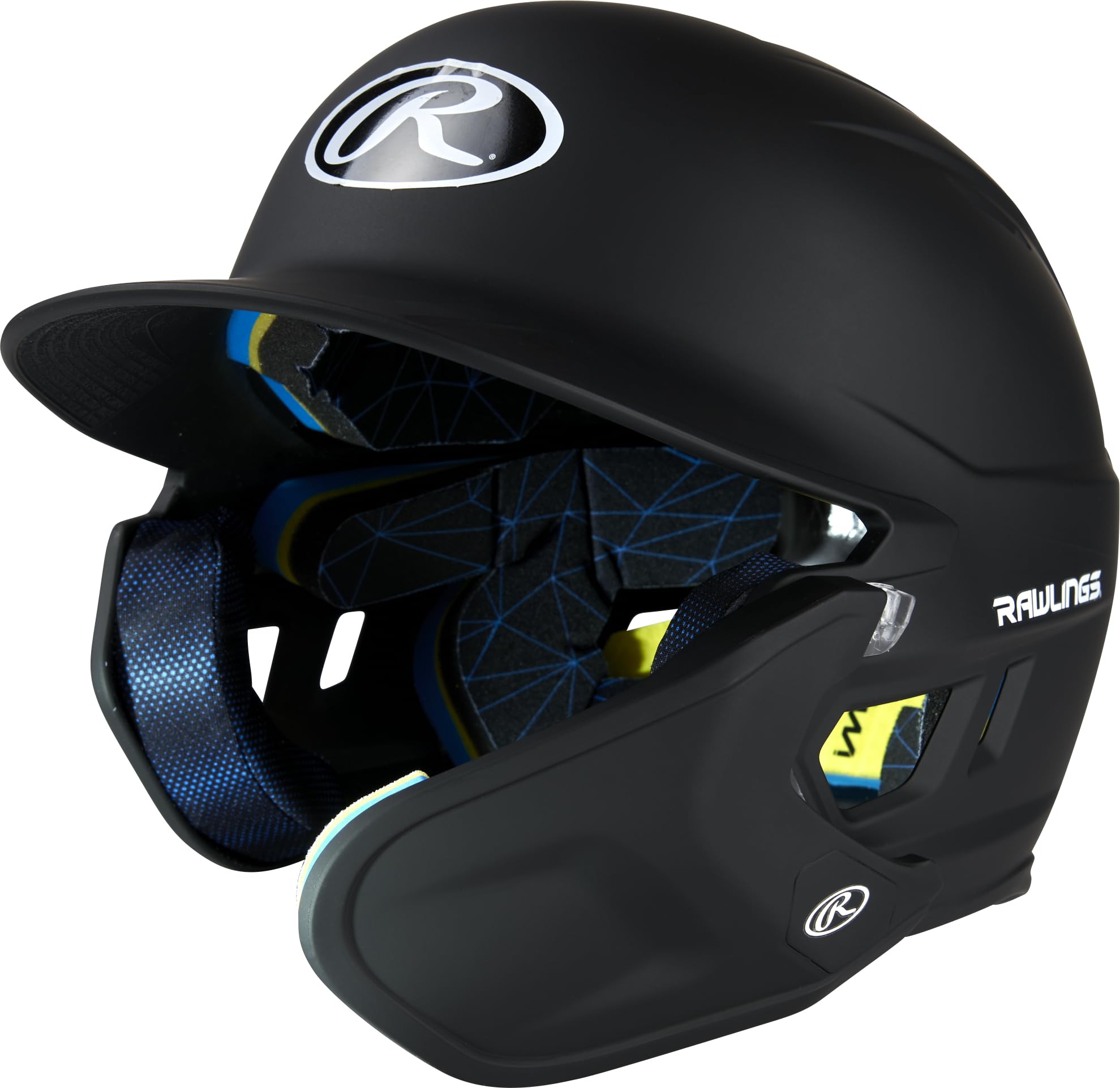 Foto 2 pulgar | Casco De Bateo Rawlings Mach Adjust Junior Matte Black - Venta Internacional.