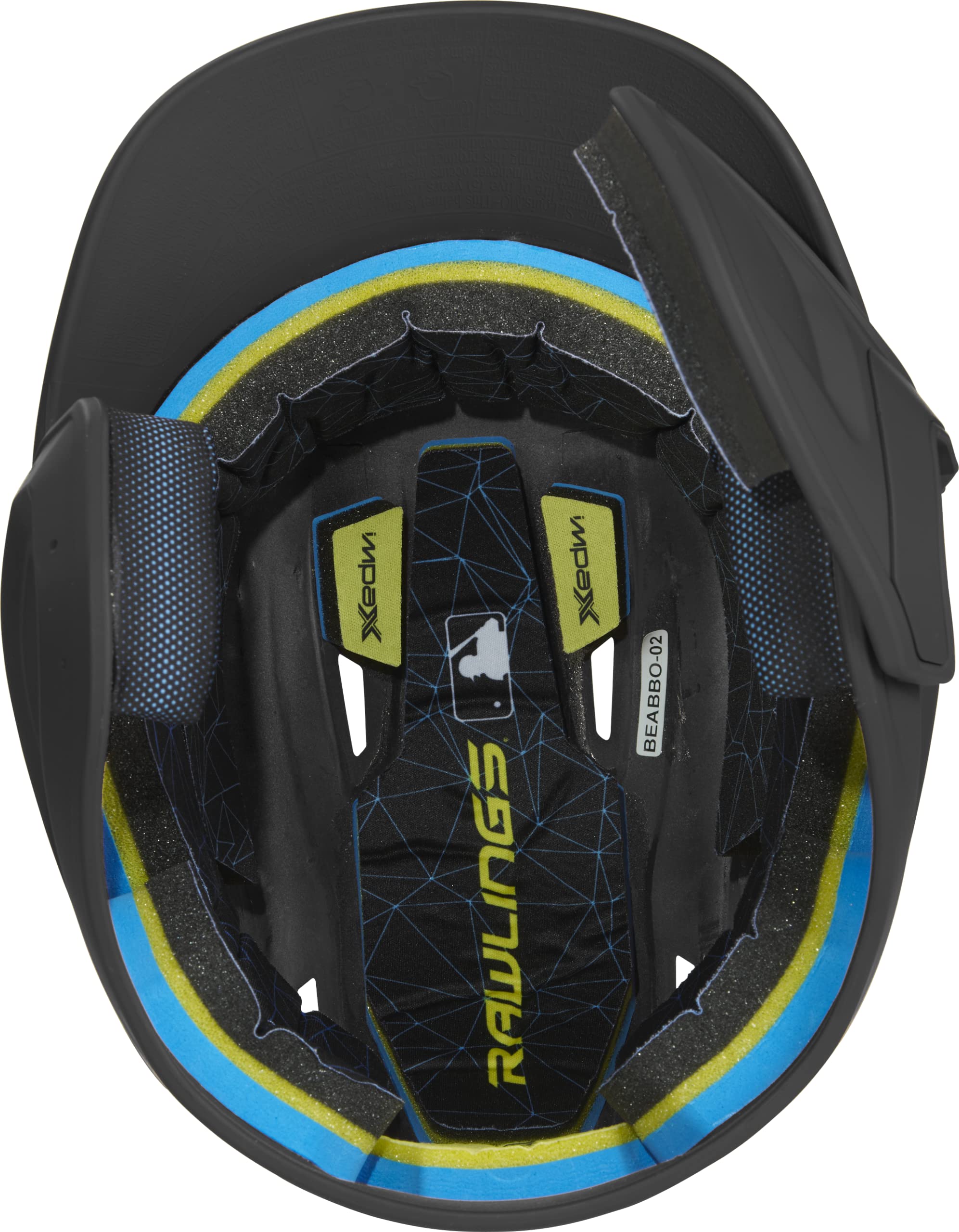 Foto 8 pulgar | Casco De Bateo Rawlings Mach Adjust Junior Matte Black - Venta Internacional.