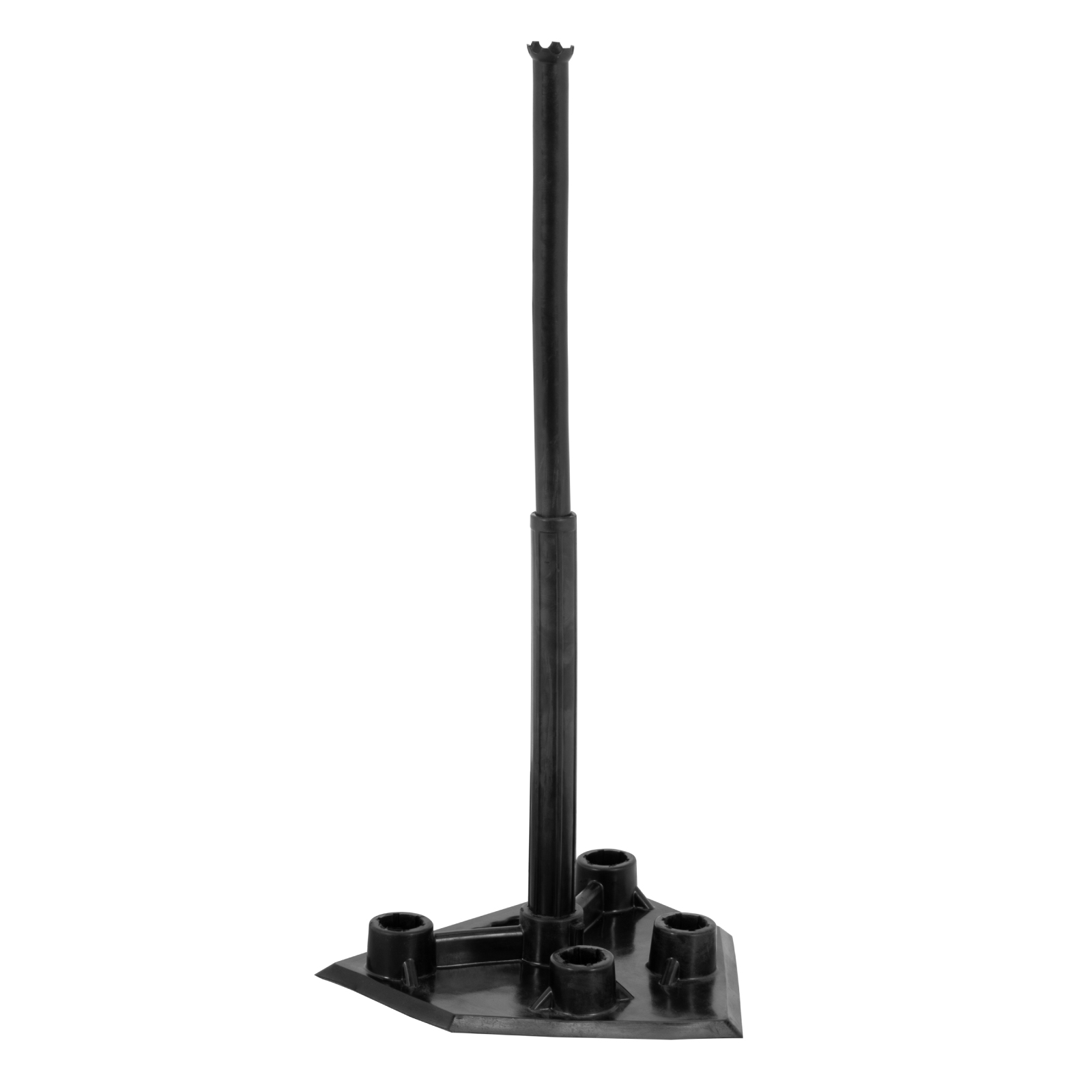 Base Entrenadora Onof Bteb De Bateo Ajustable A 5 Posiciones Color Negro