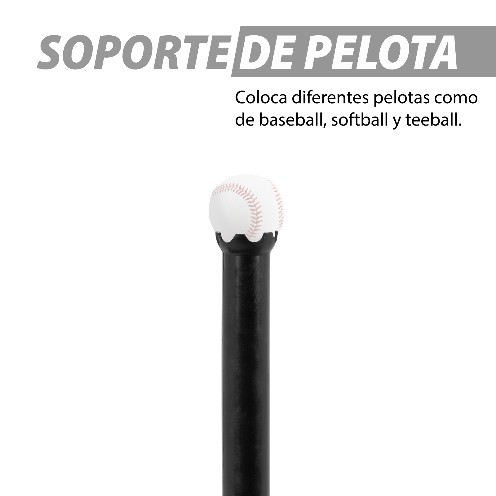Foto 4 | Base Entrenadora Onof Bteb De Bateo Ajustable A 5 Posiciones Color Negro